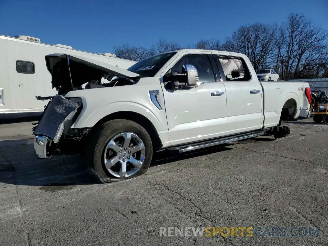 1 Photograph of a damaged car 1FTFW1E89MKD68751 FORD F-150 2021