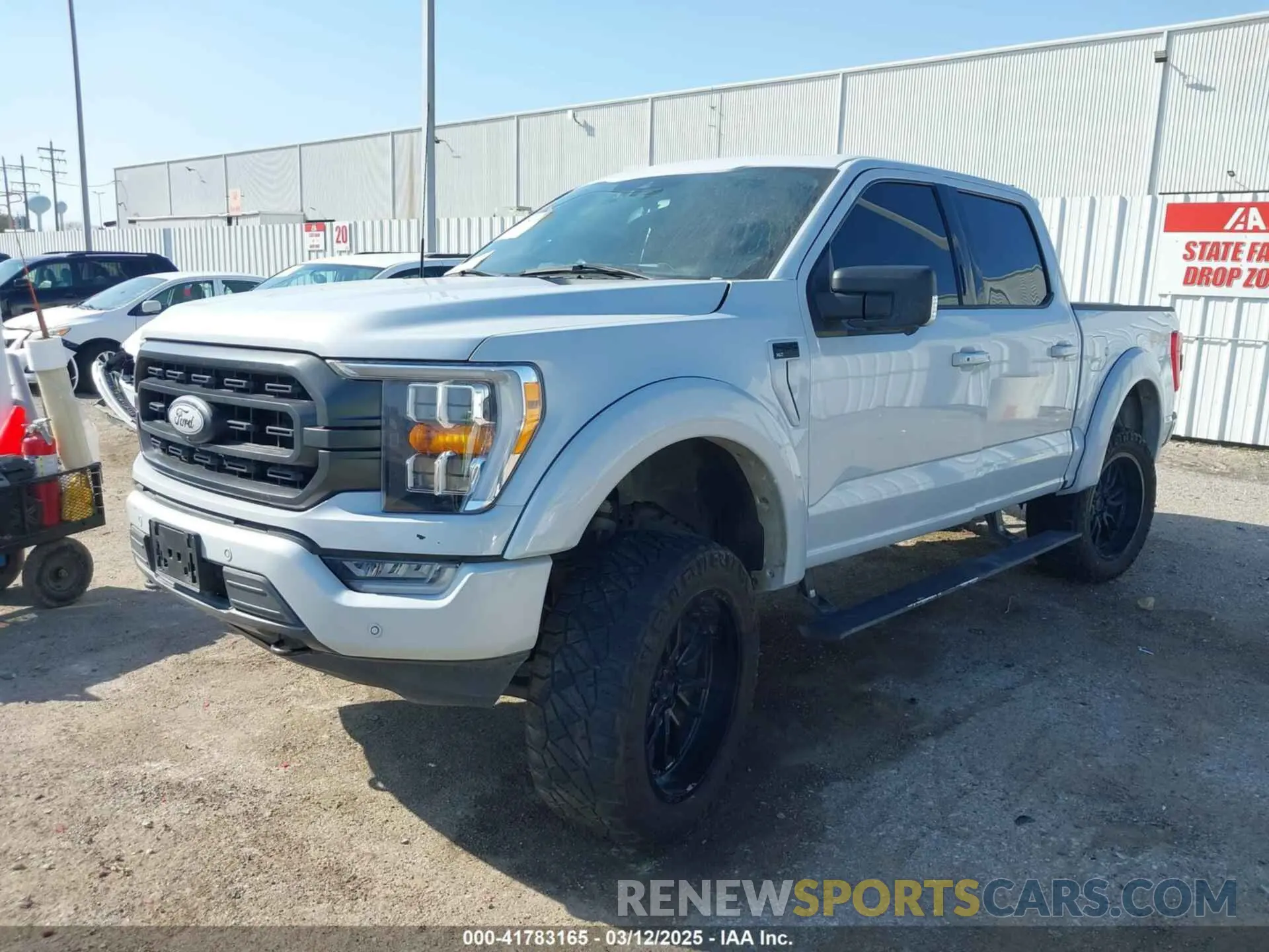 2 Photograph of a damaged car 1FTFW1E89MKE06284 FORD F-150 2021