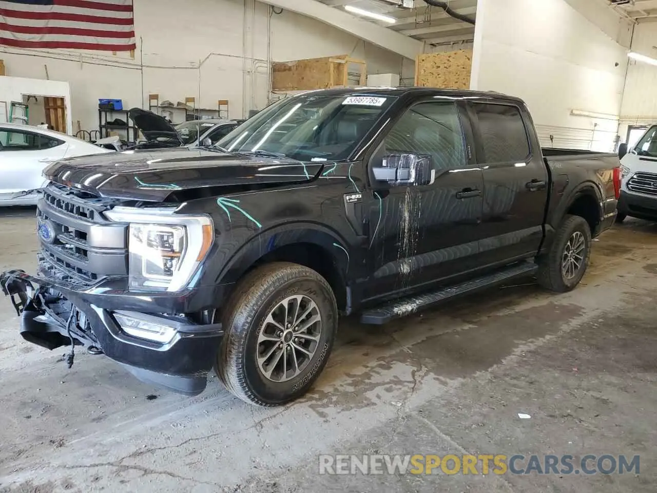 1 Photograph of a damaged car 1FTFW1E89MKE65108 FORD F-150 2021