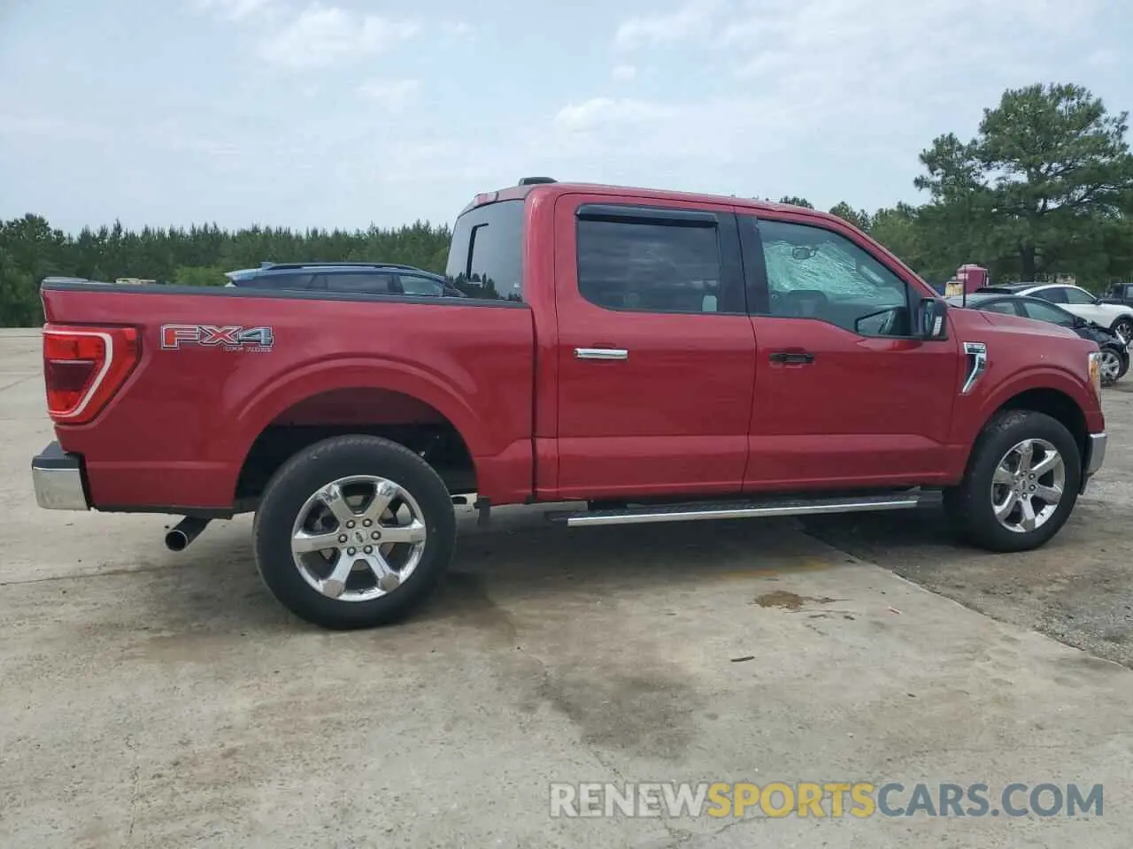 3 Photograph of a damaged car 1FTFW1E8XMKE32148 FORD F-150 2021