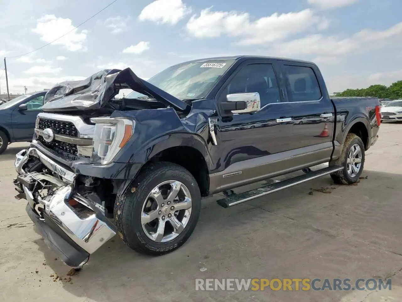 1 Photograph of a damaged car 1FTFW1ED3MFC45968 FORD F-150 2021
