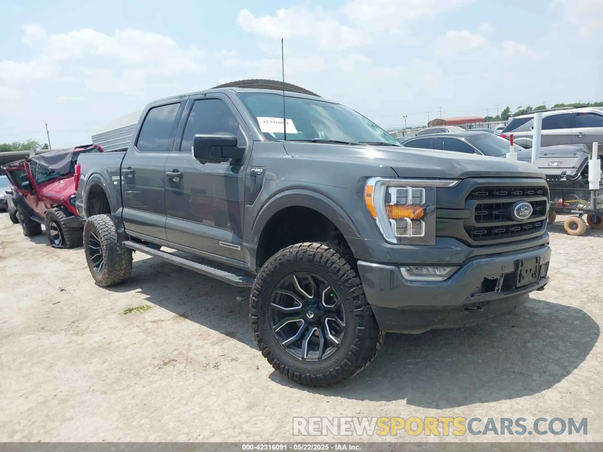 1 Photograph of a damaged car 1FTFW1ED3MFD00841 FORD F-150 2021