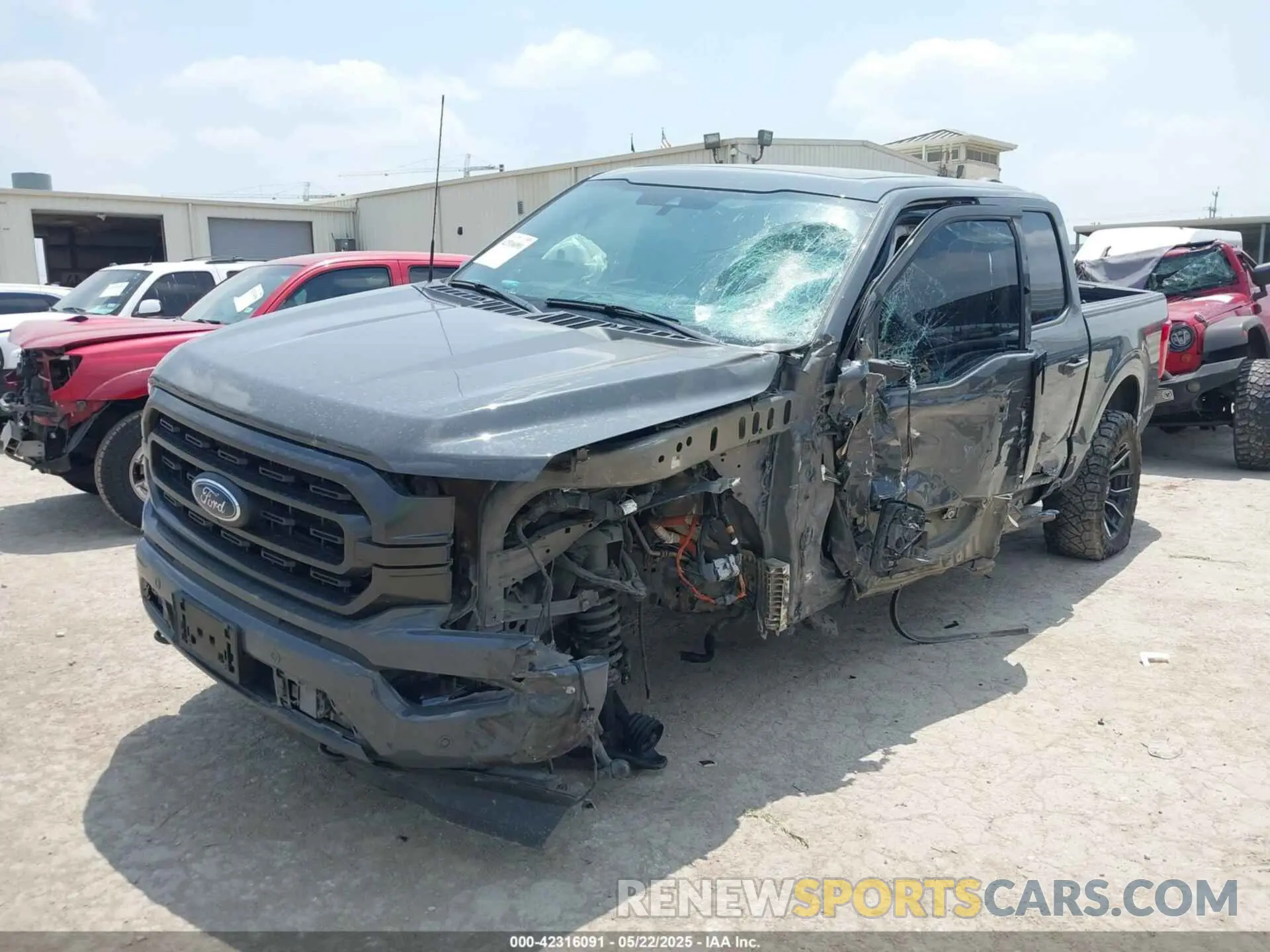 2 Photograph of a damaged car 1FTFW1ED3MFD00841 FORD F-150 2021