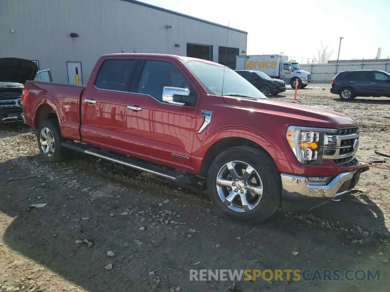 4 Photograph of a damaged car 1FTFW1ED4MFB12443 FORD F-150 2021