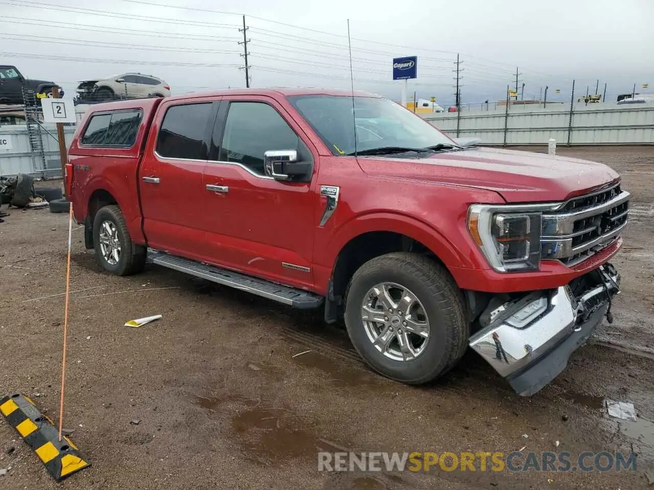 4 Photograph of a damaged car 1FTFW1ED7MFB28328 FORD F-150 2021