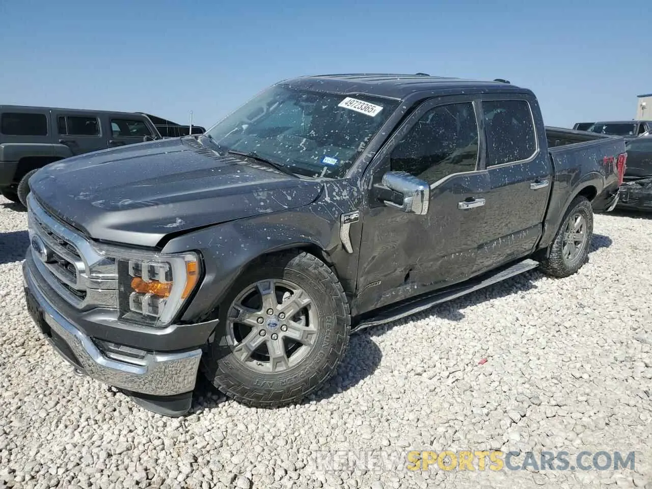 1 Photograph of a damaged car 1FTFW1ED7MFB42049 FORD F-150 2021