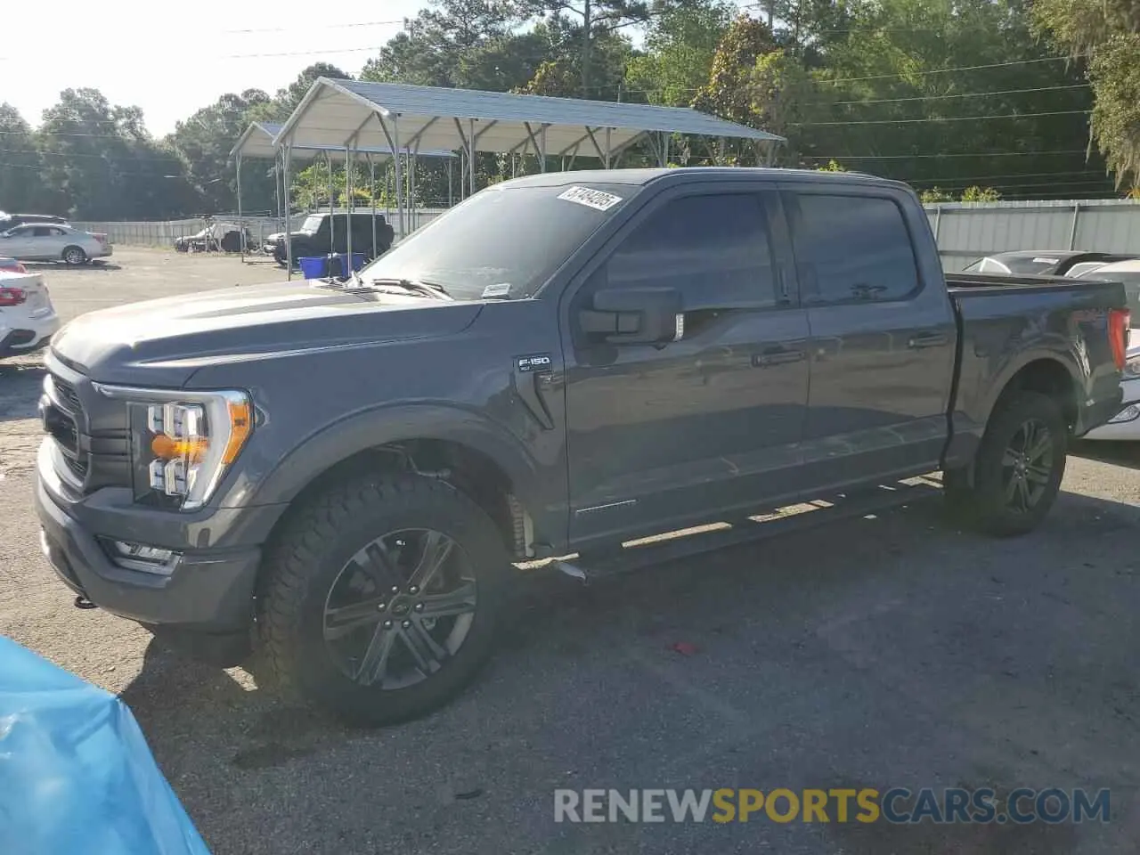 1 Photograph of a damaged car 1FTFW1ED8MFB46823 FORD F-150 2021