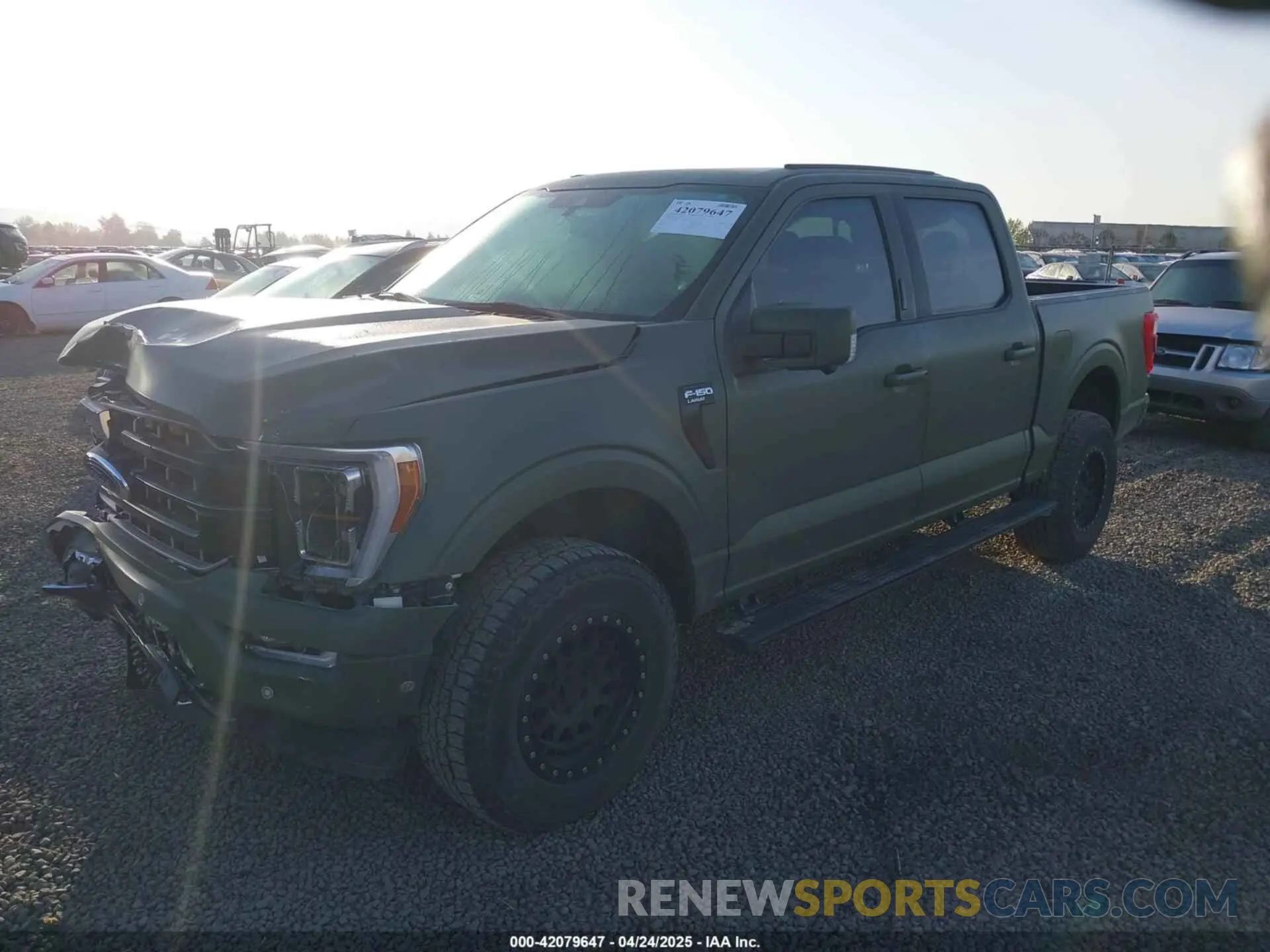 2 Photograph of a damaged car 1FTFW1ED9MFA53972 FORD F-150 2021