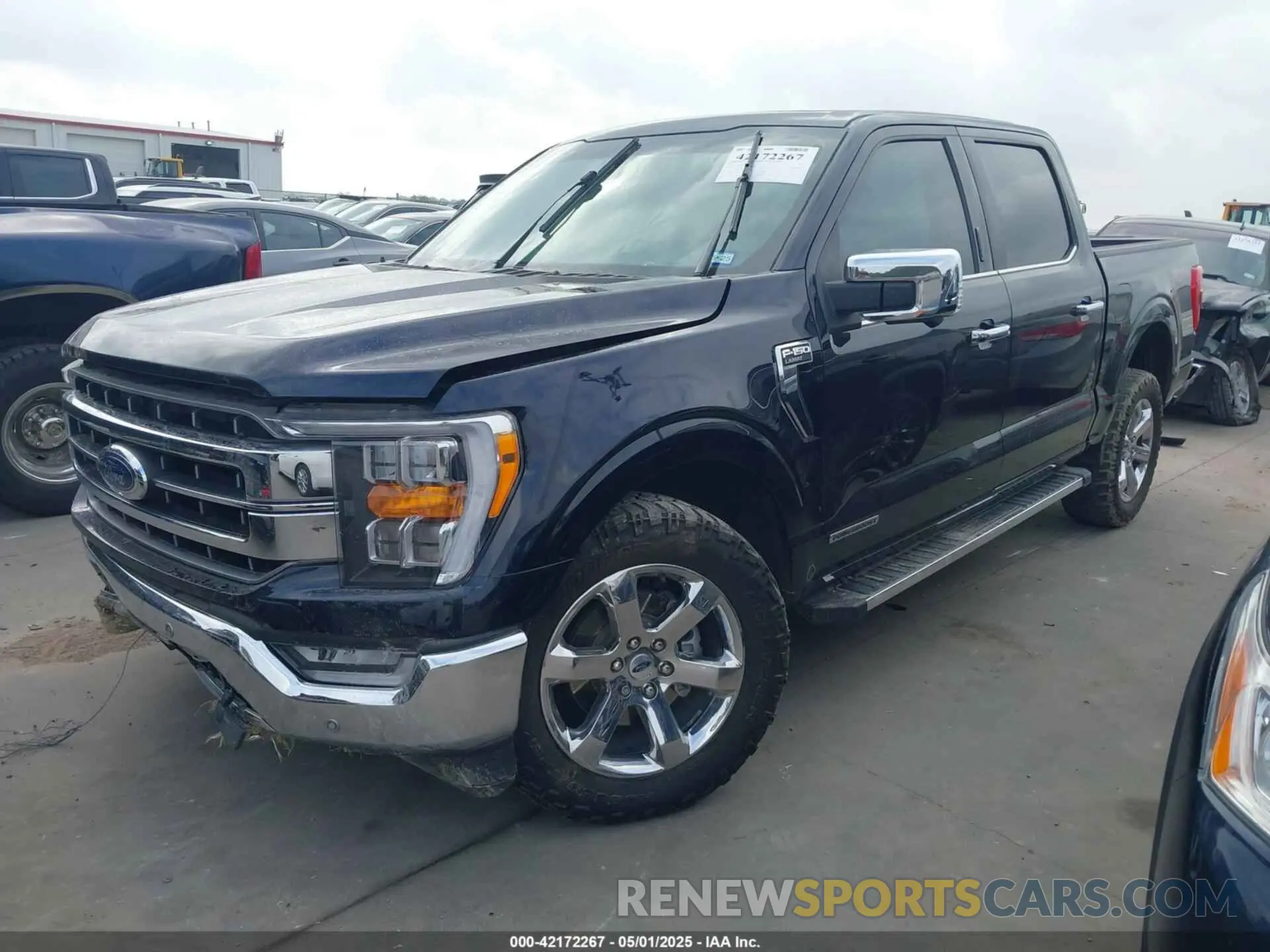 2 Photograph of a damaged car 1FTFW1ED9MFB61685 FORD F-150 2021