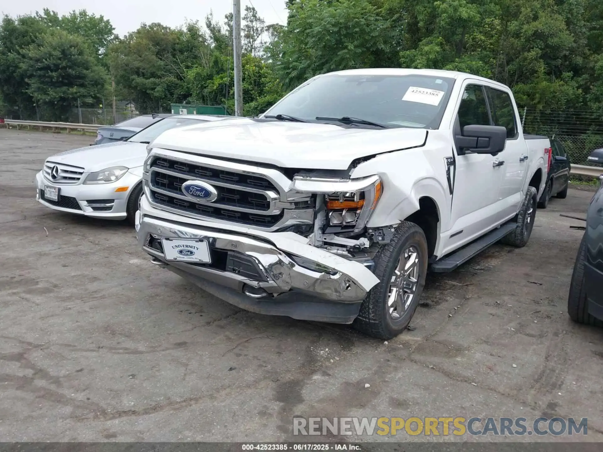 2 Photograph of a damaged car 1FTFW1EDXMFB34625 FORD F-150 2021