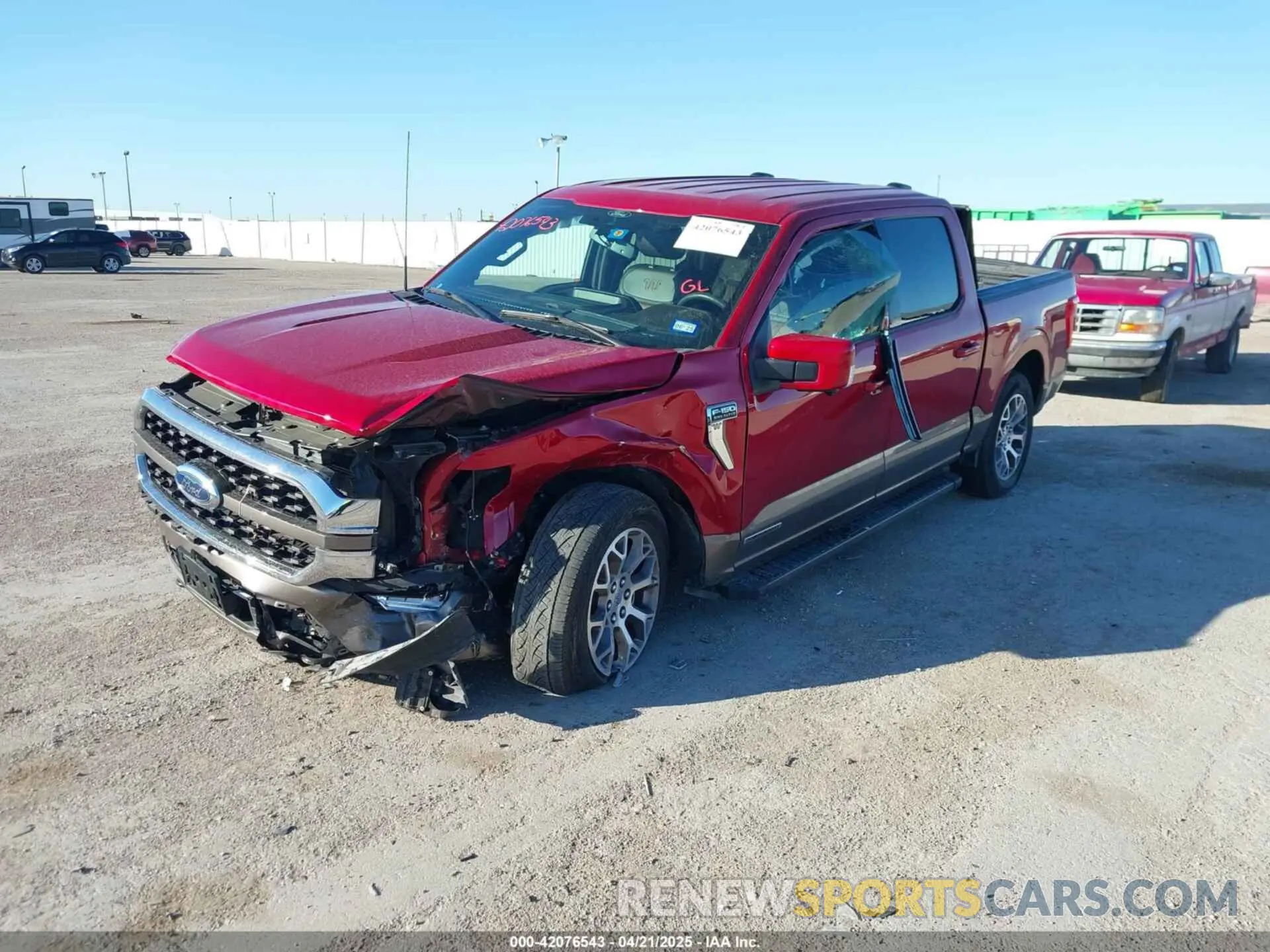 2 Photograph of a damaged car 1FTFW1EDXMFB77541 FORD F-150 2021
