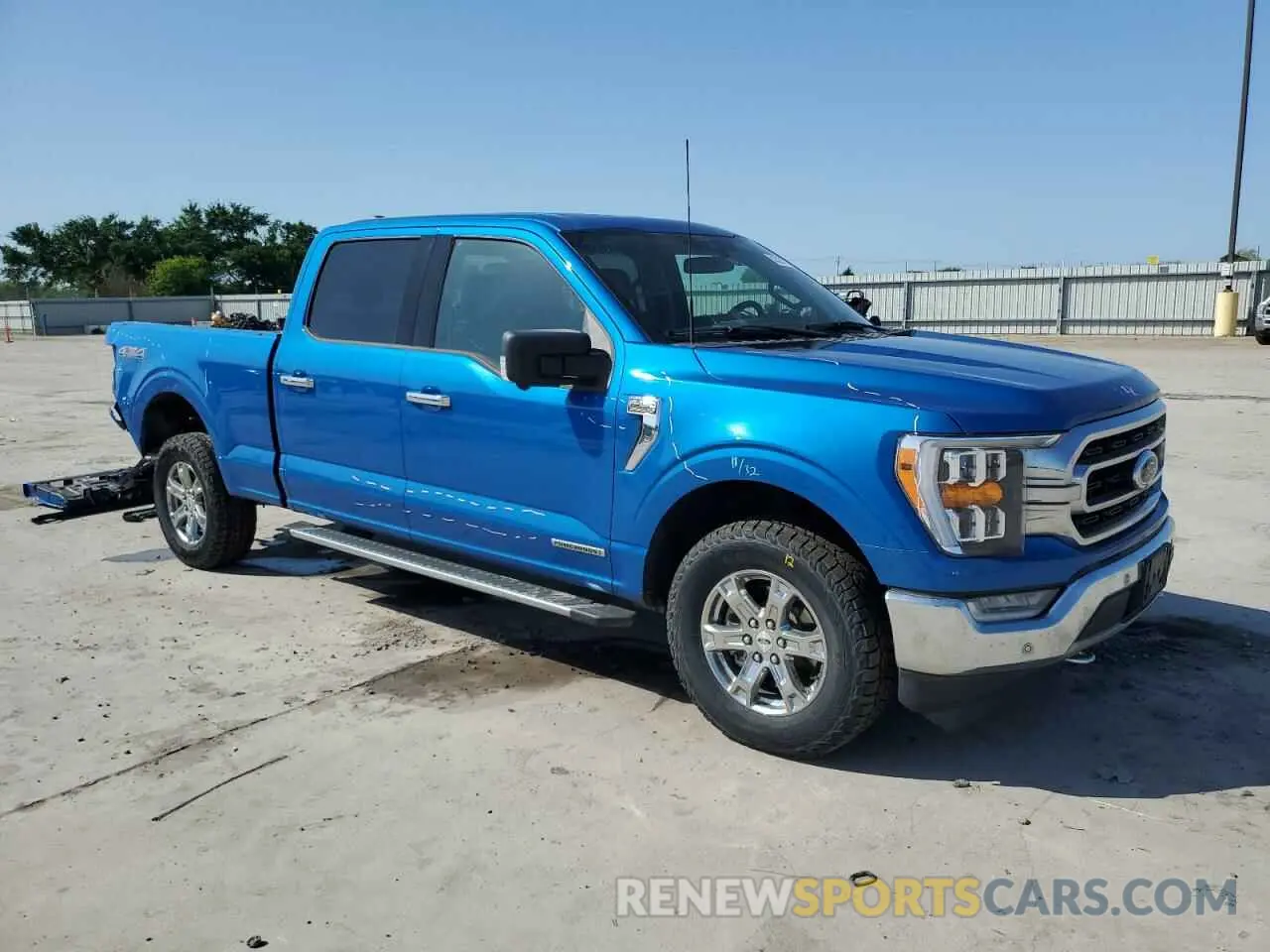 4 Photograph of a damaged car 1FTFW1EDXMFC27614 FORD F-150 2021