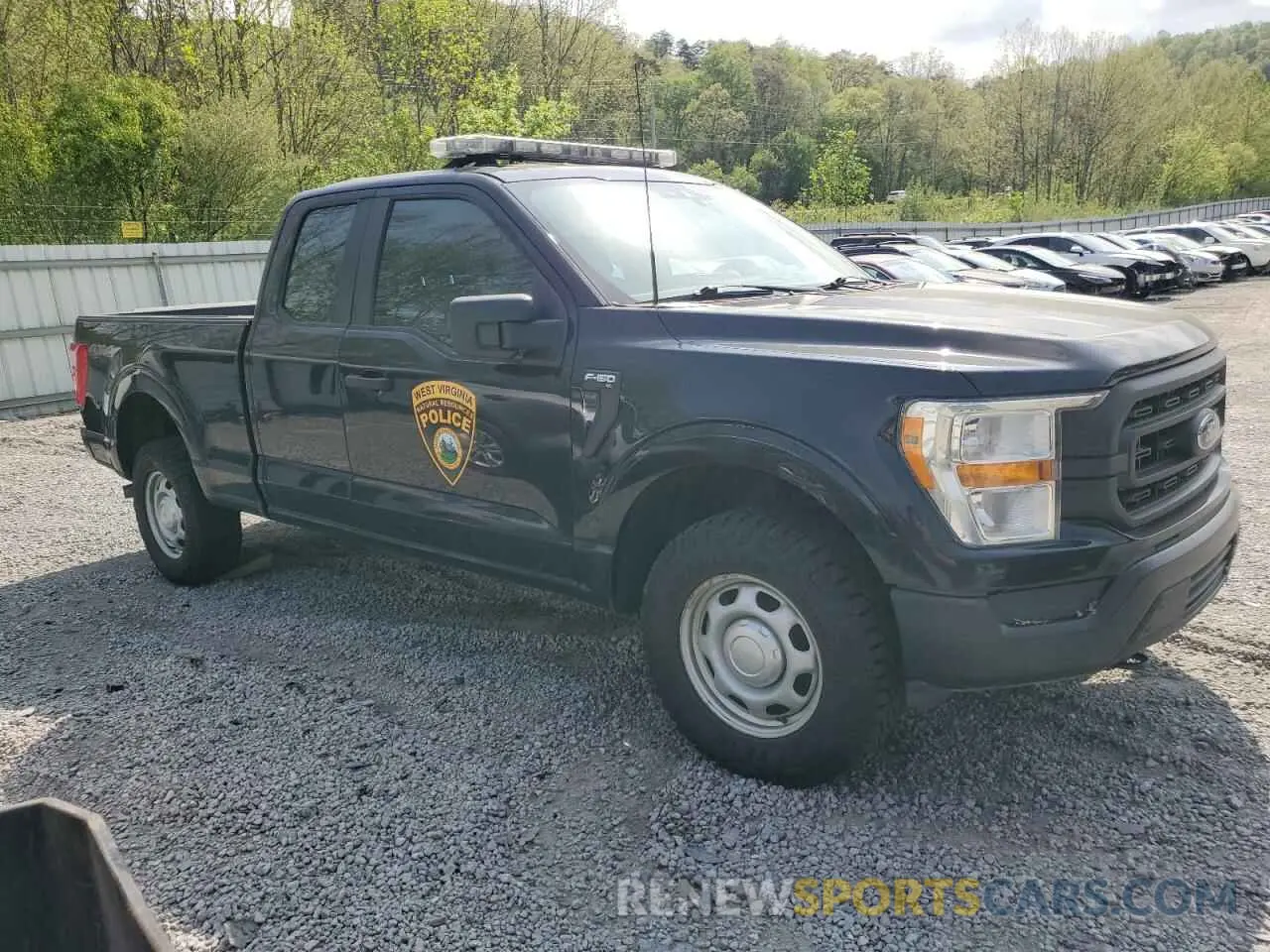 4 Photograph of a damaged car 1FTFX1E53MFD02174 FORD F-150 2021
