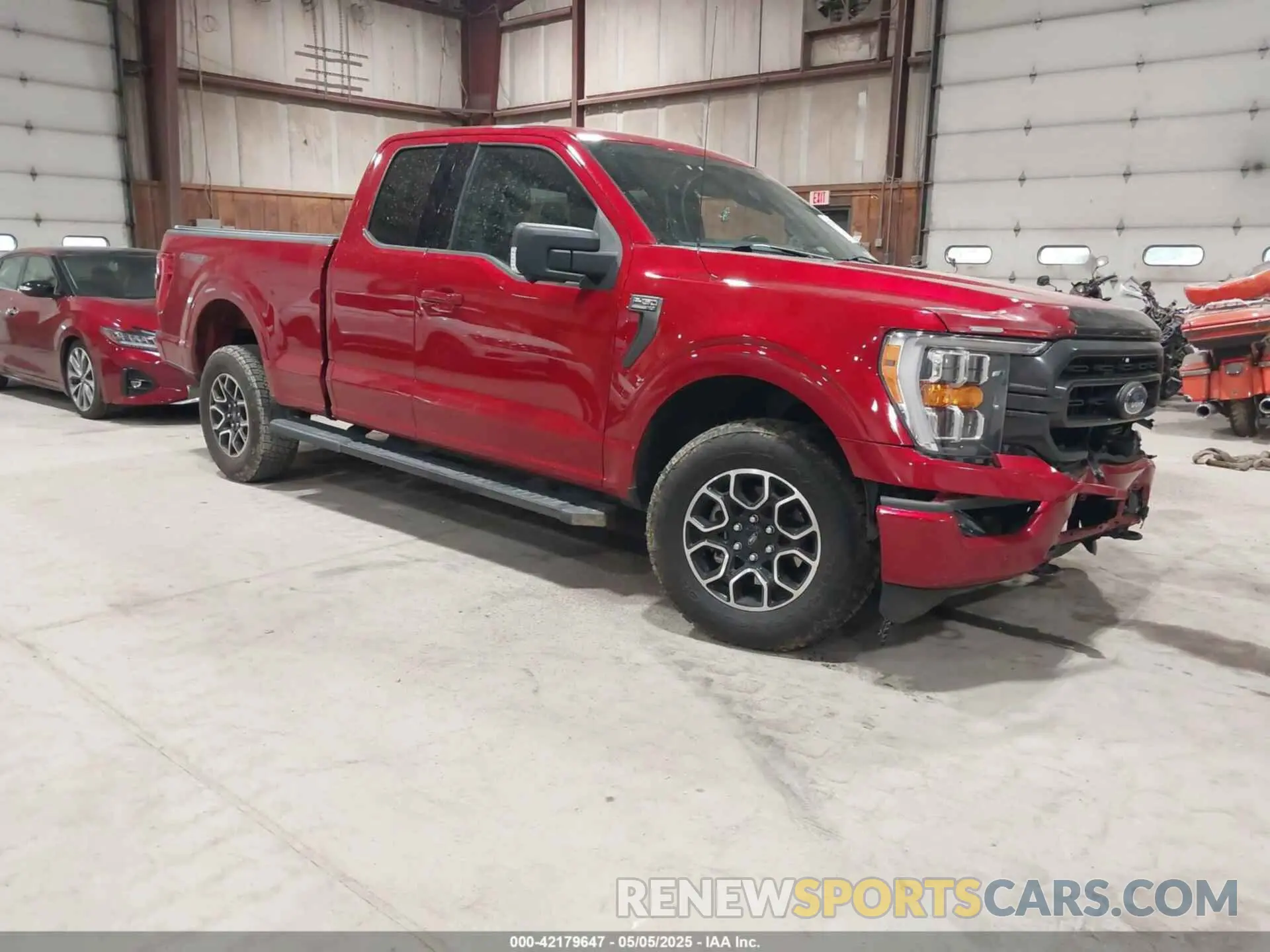 1 Photograph of a damaged car 1FTFX1E55MFA44207 FORD F-150 2021