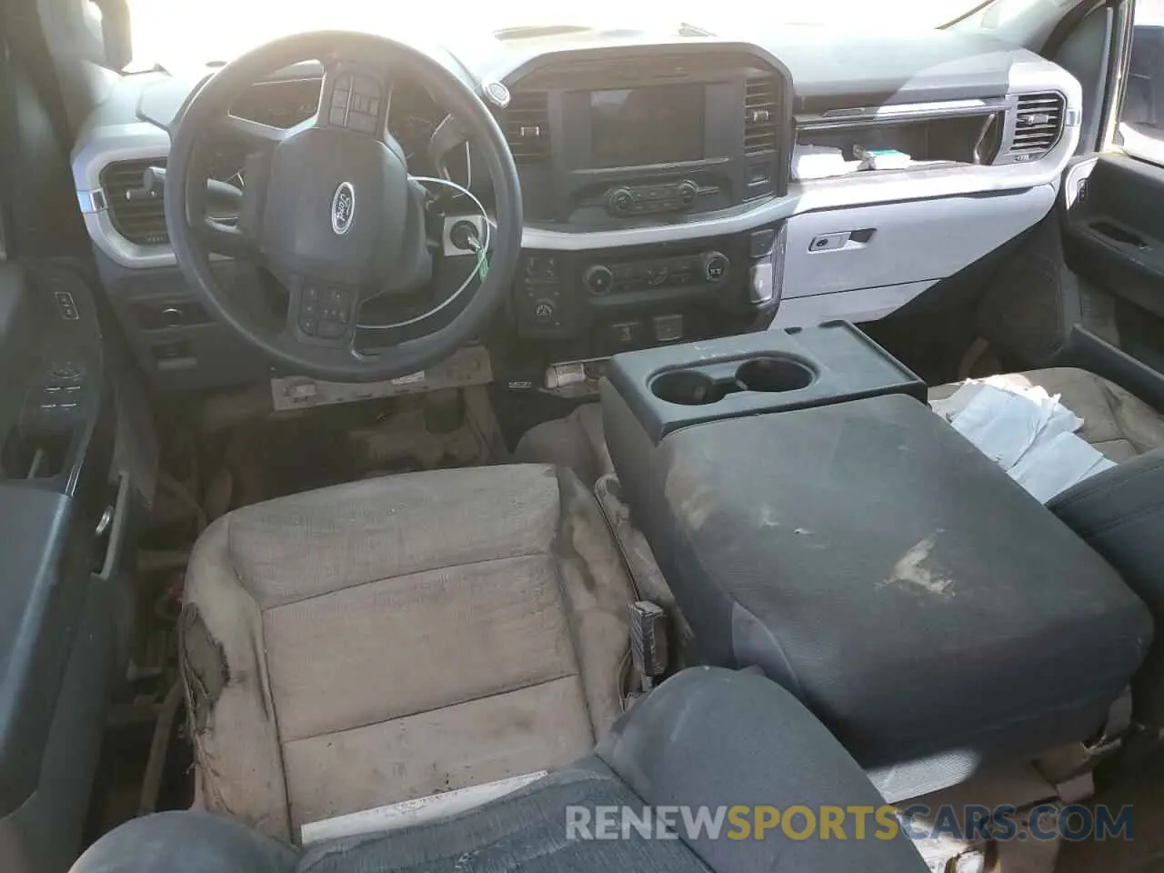 8 Photograph of a damaged car 1FTFX1E57MKD02363 FORD F-150 2021