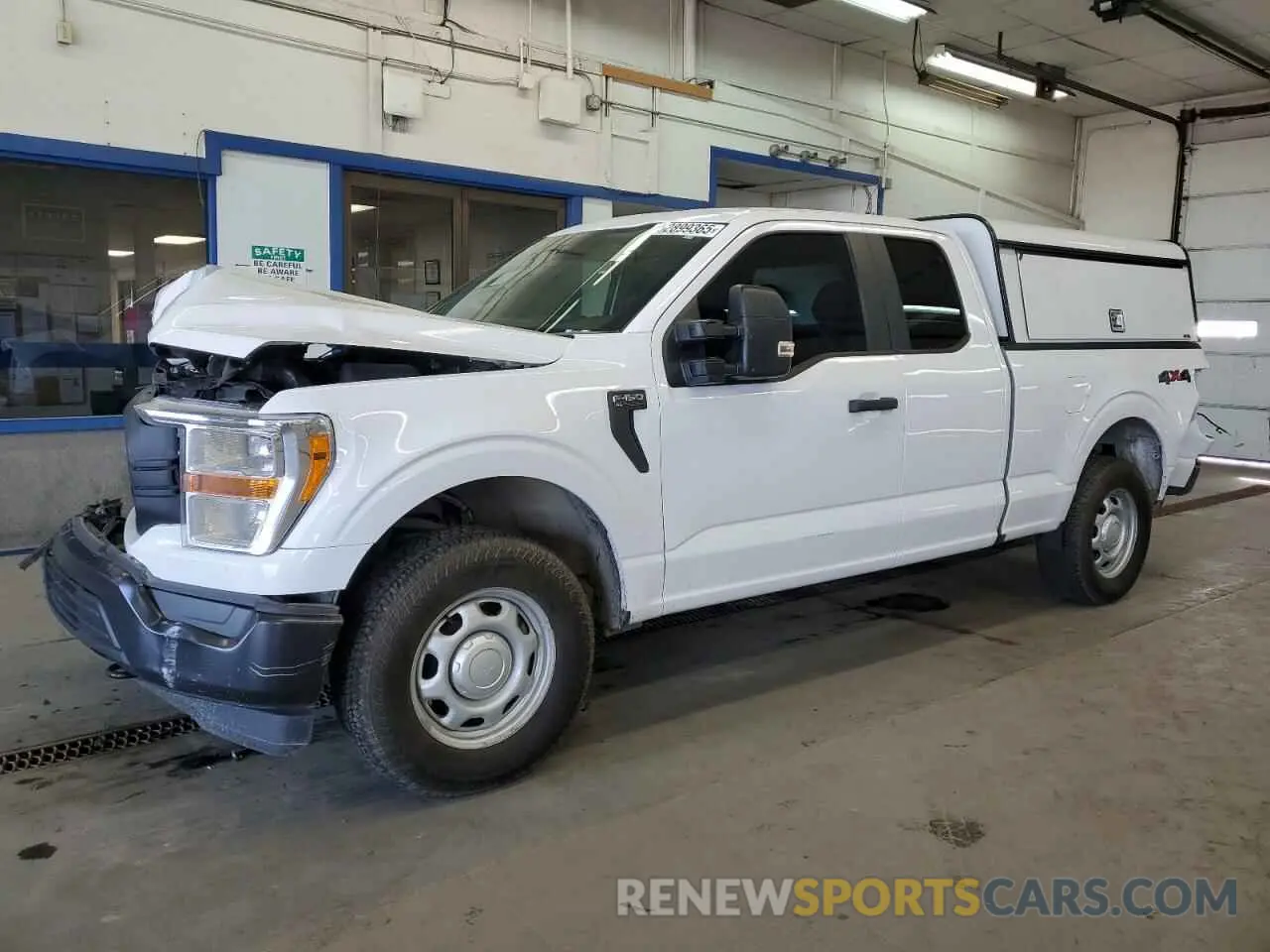 1 Photograph of a damaged car 1FTFX1E57MKE48925 FORD F-150 2021