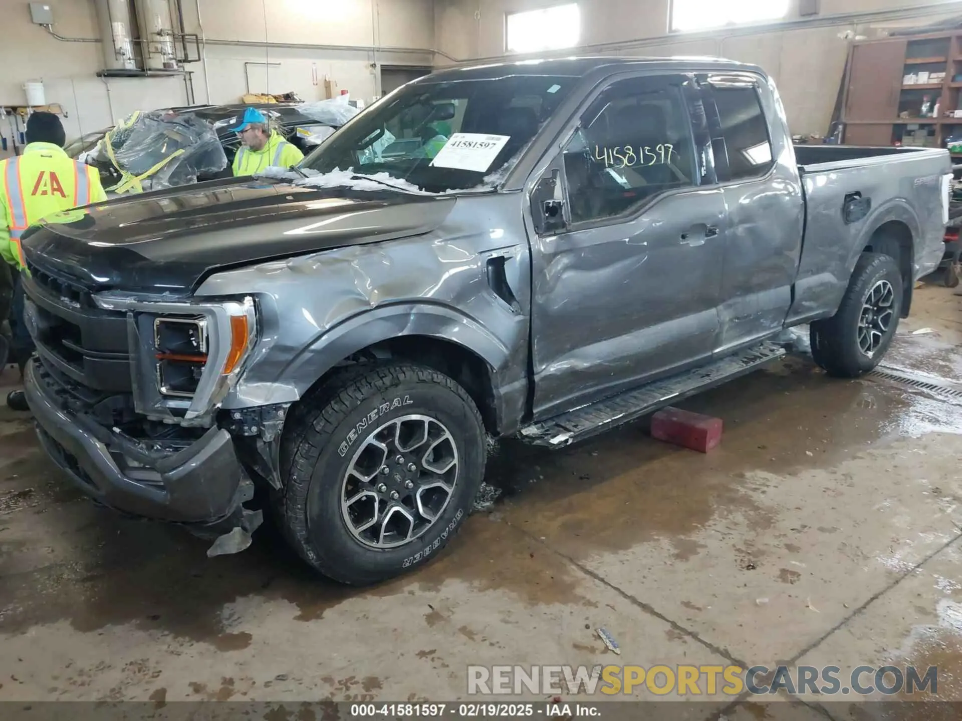 2 Photograph of a damaged car 1FTFX1E81MKD35918 FORD F-150 2021