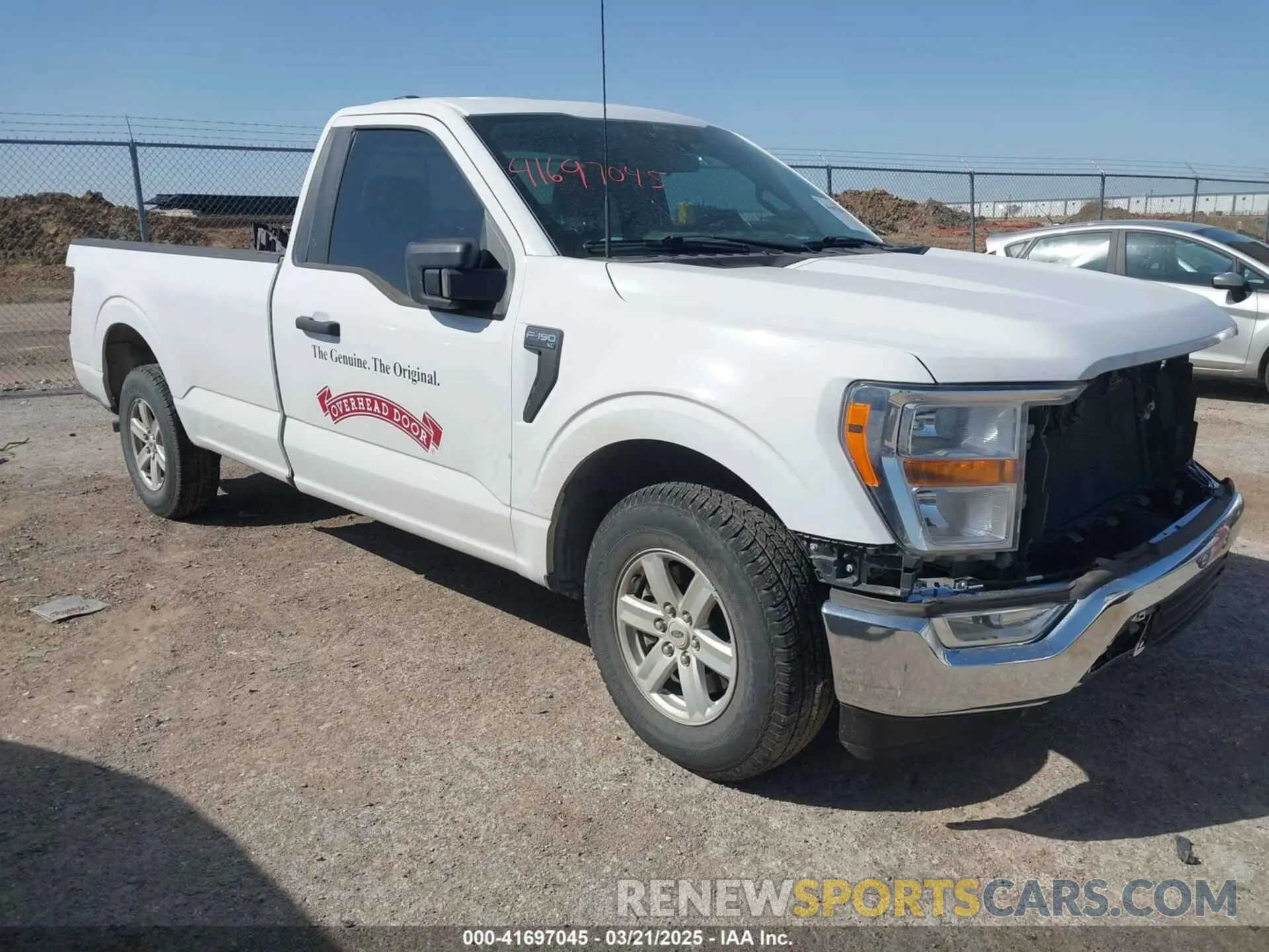 1 Photograph of a damaged car 1FTMF1C54MKE87761 FORD F-150 2021