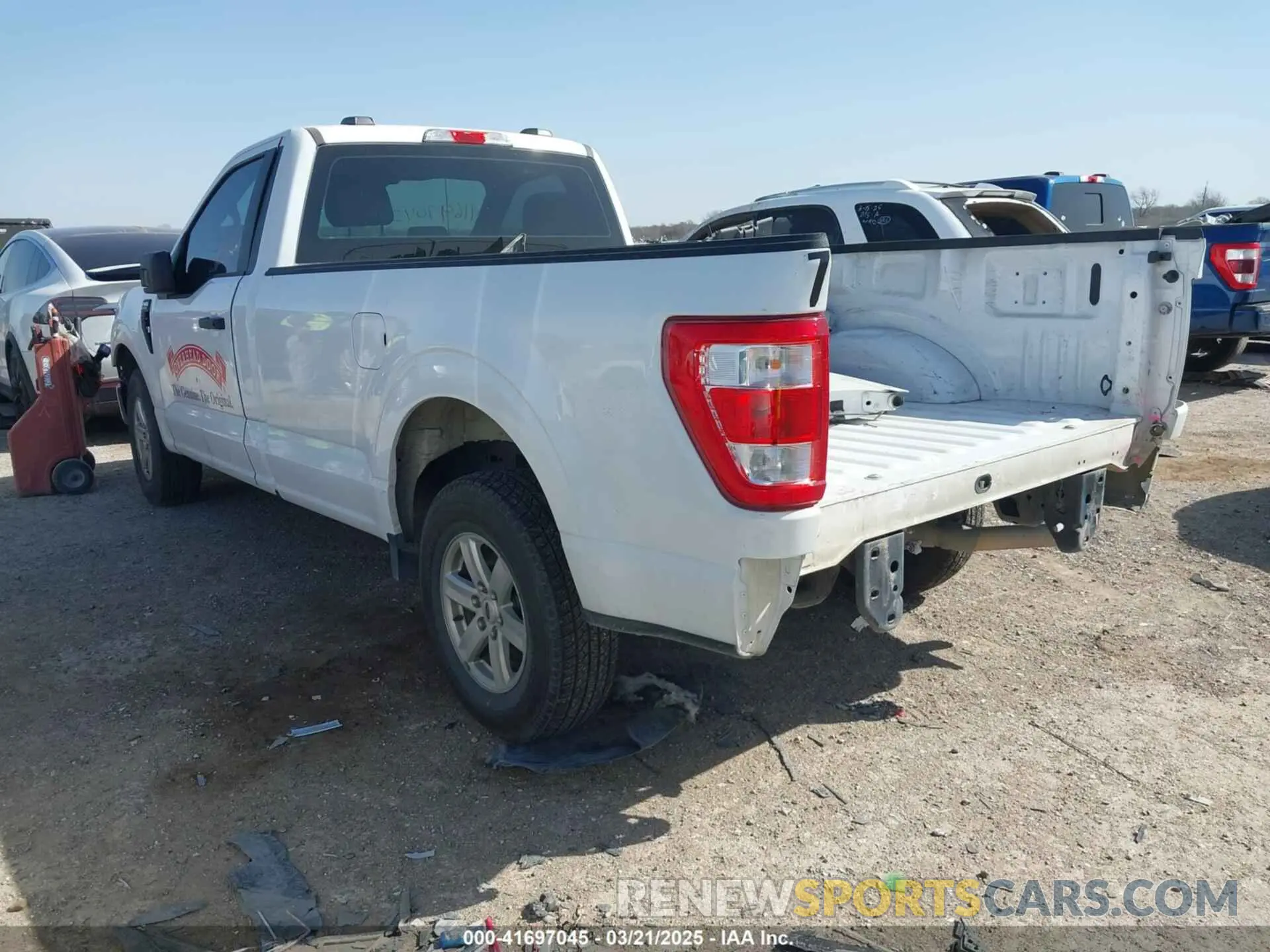 3 Photograph of a damaged car 1FTMF1C54MKE87761 FORD F-150 2021