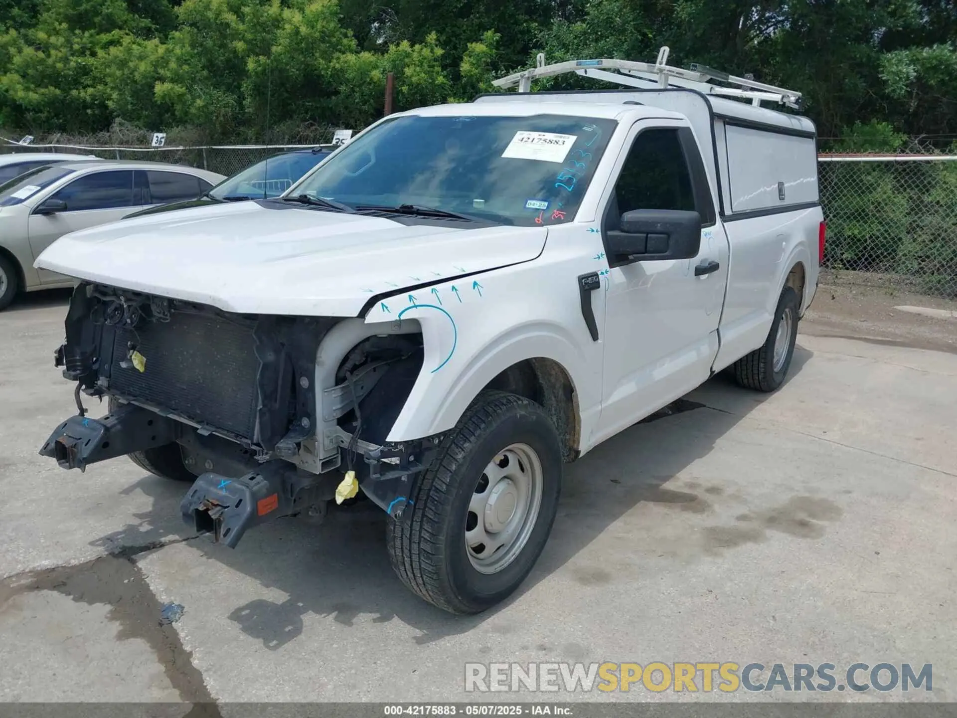 2 Photograph of a damaged car 1FTMF1CB2MKD85770 FORD F-150 2021