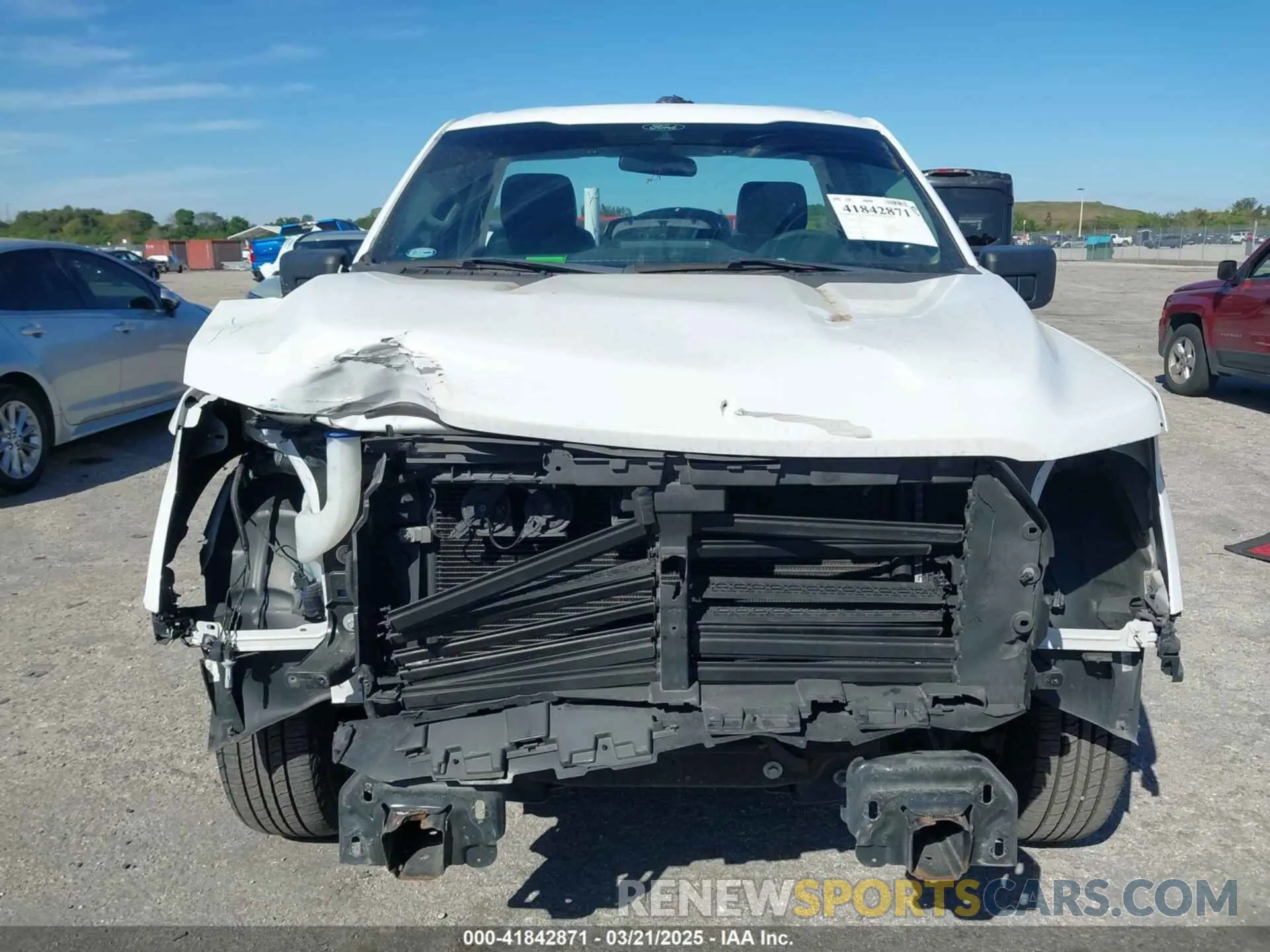 13 Photograph of a damaged car 1FTMF1CBXMKE33693 FORD F-150 2021