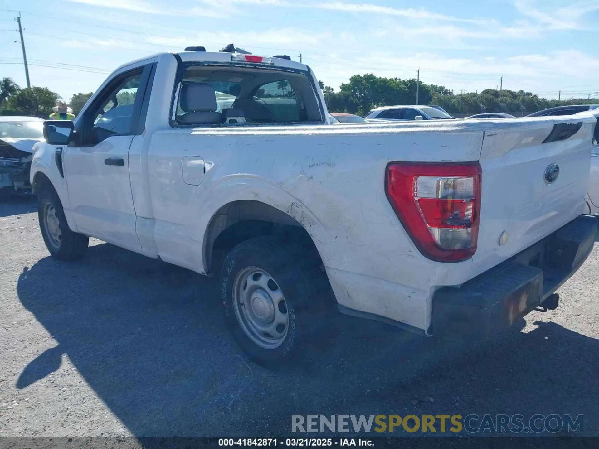 3 Photograph of a damaged car 1FTMF1CBXMKE33693 FORD F-150 2021