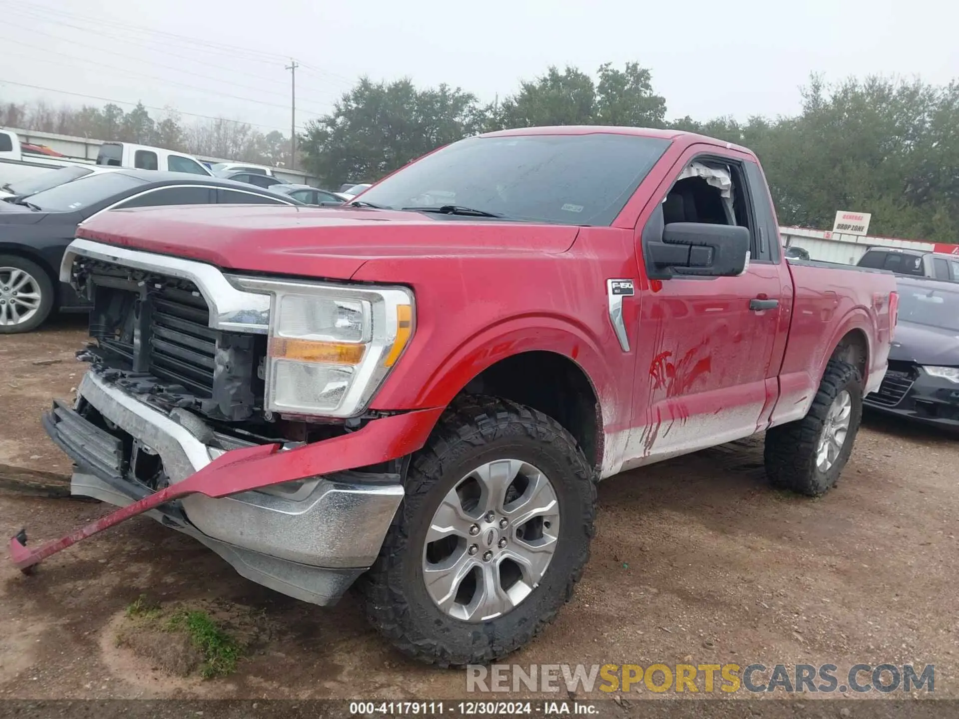2 Photograph of a damaged car 1FTMF1E50MKD94460 FORD F-150 2021