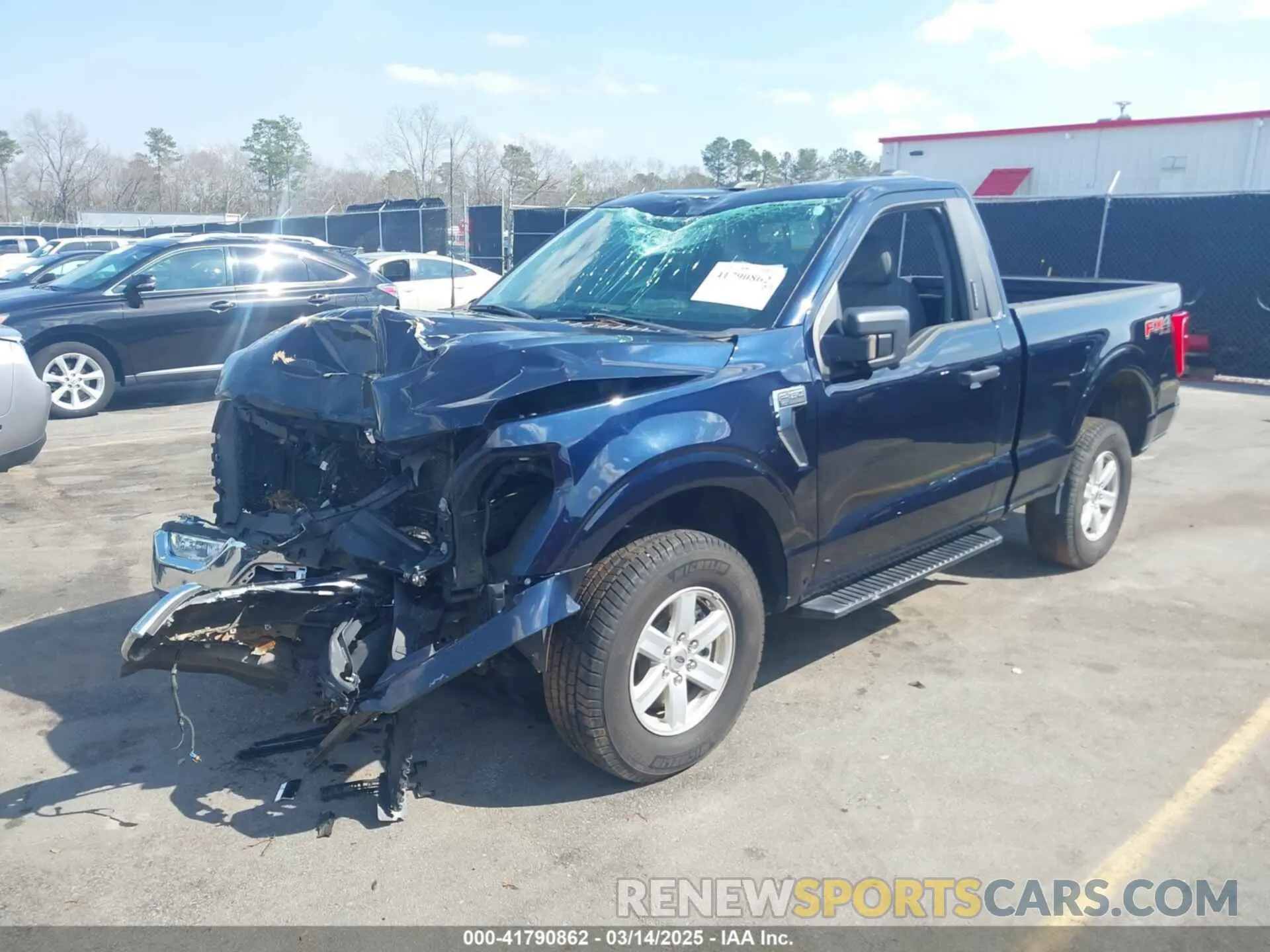 2 Photograph of a damaged car 1FTMF1E5XMKE72999 FORD F-150 2021