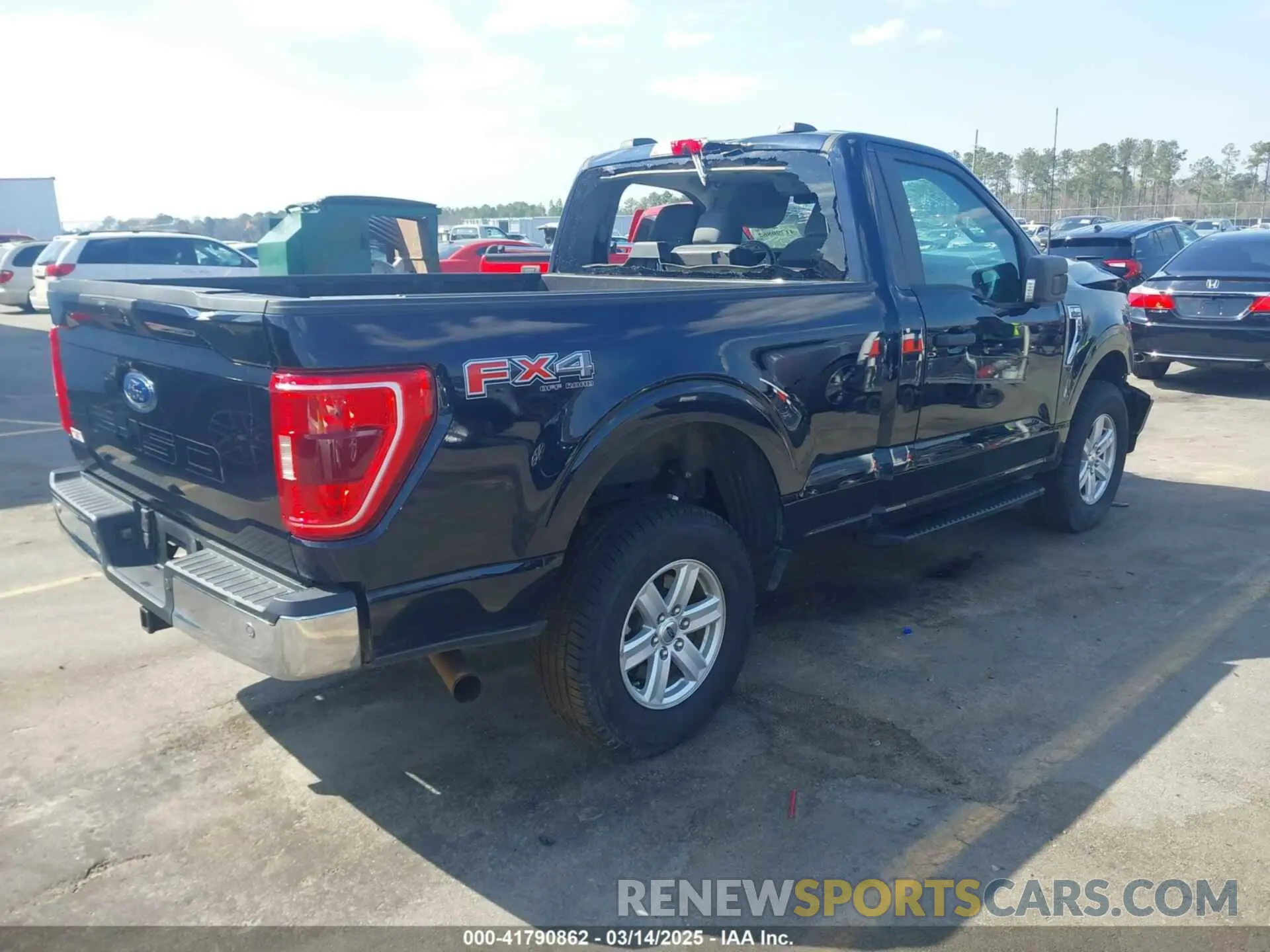 4 Photograph of a damaged car 1FTMF1E5XMKE72999 FORD F-150 2021