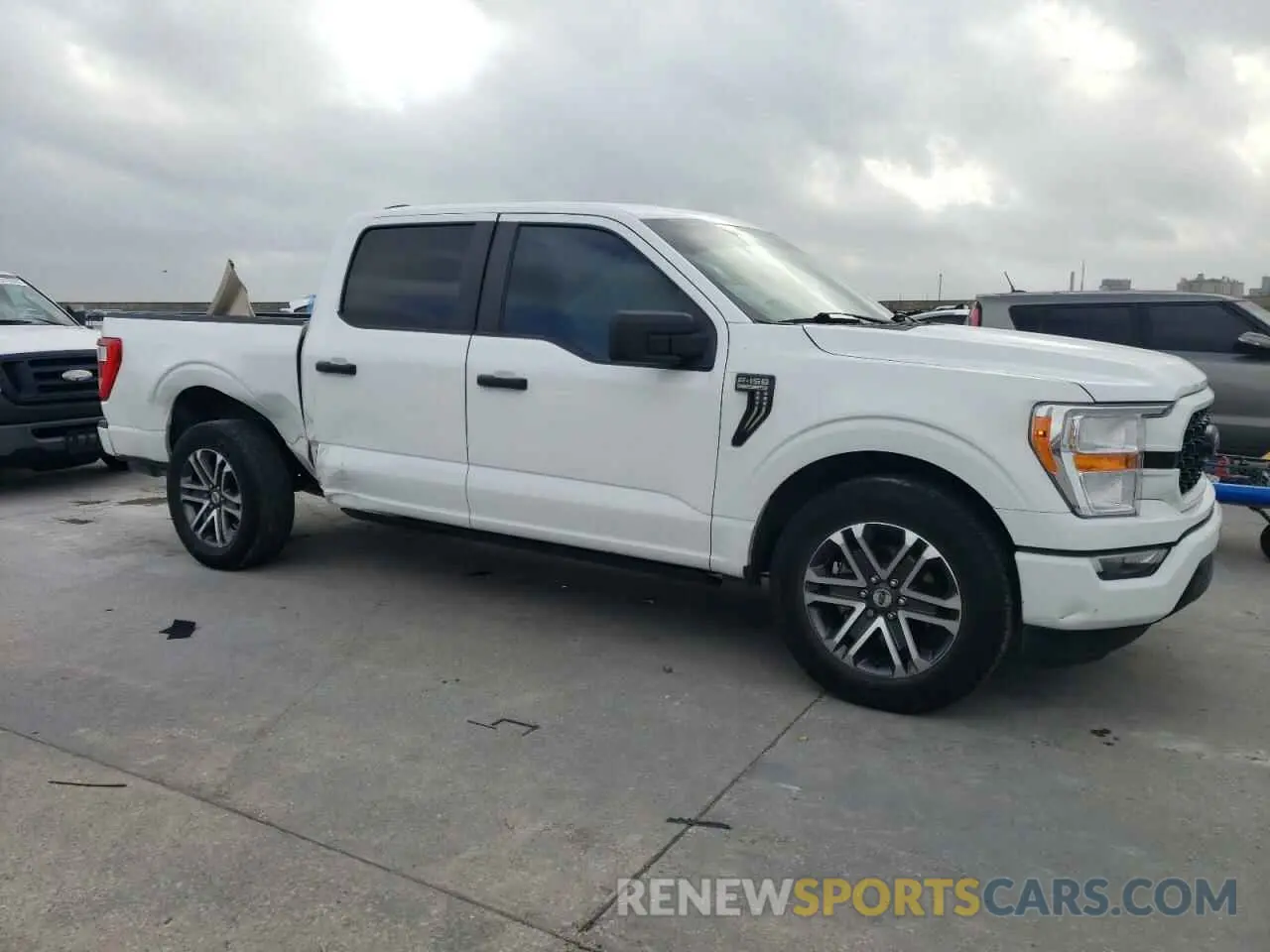 4 Photograph of a damaged car 1FTEW1C50NKD48488 FORD F-150 2022