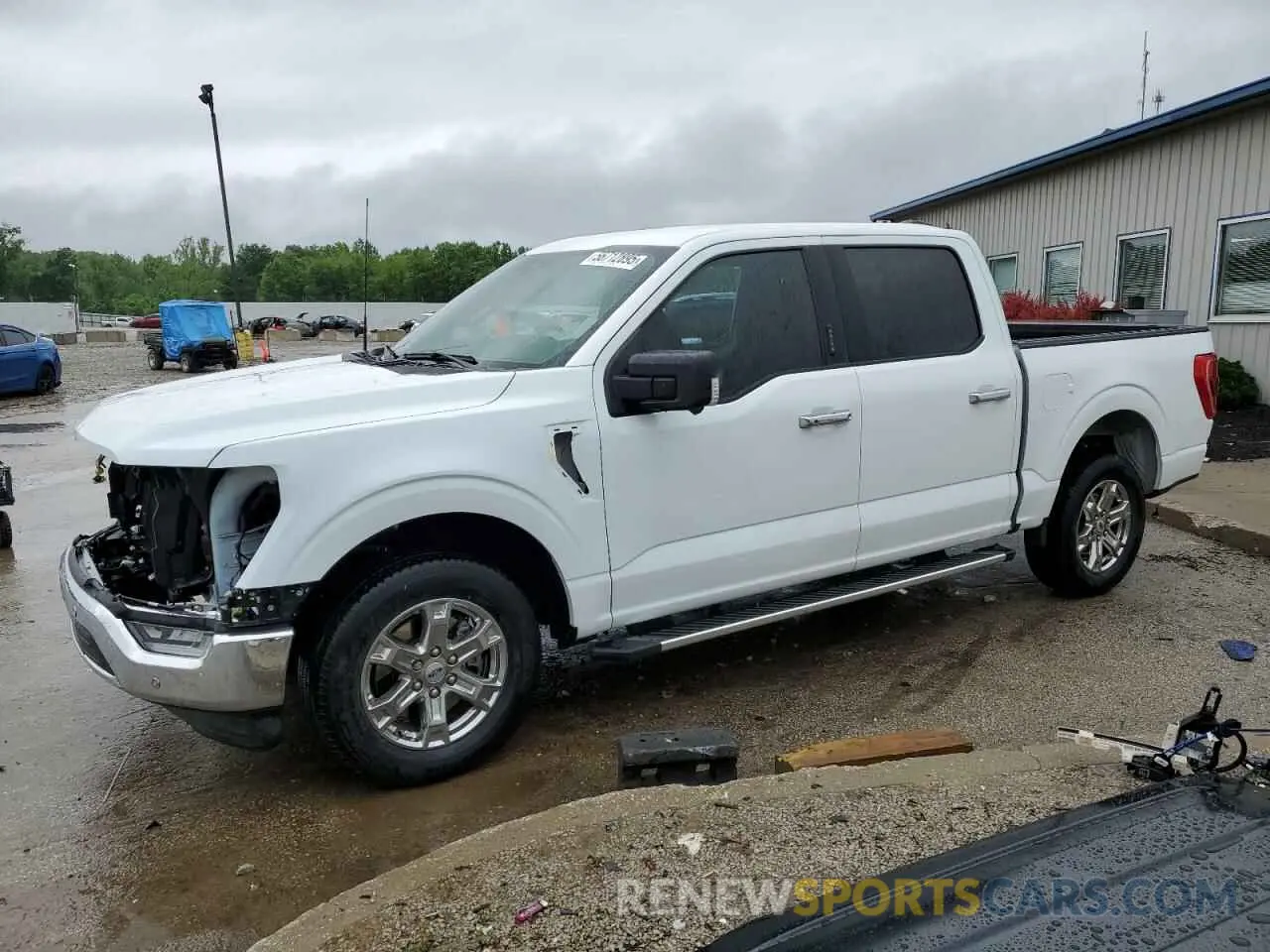 1 Photograph of a damaged car 1FTEW1C52NFA41980 FORD F-150 2022