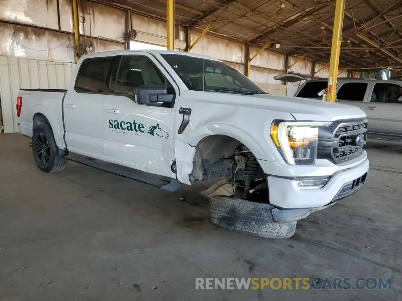 4 Photograph of a damaged car 1FTEW1C86NFC27015 FORD F-150 2022
