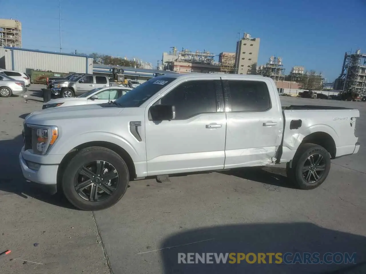 1 Photograph of a damaged car 1FTEW1C88NKD06872 FORD F-150 2022