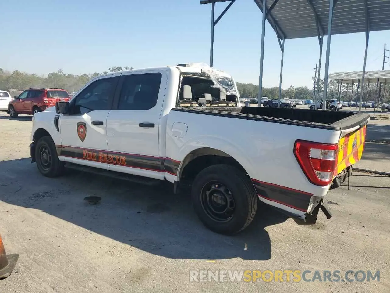 2 Photograph of a damaged car 1FTEW1CB0NKD04173 FORD F-150 2022