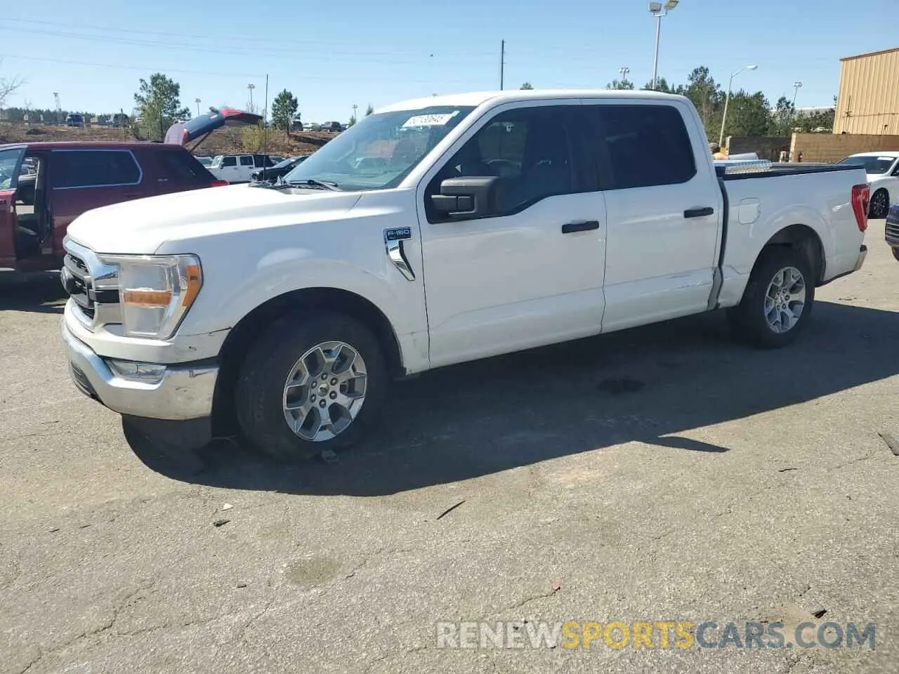1 Photograph of a damaged car 1FTEW1CB3NKE65701 FORD F-150 2022