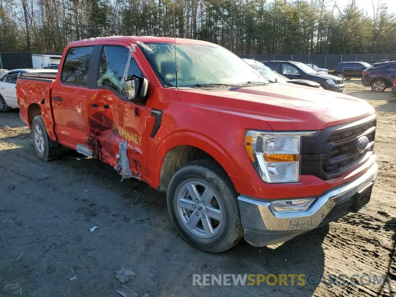 4 Photograph of a damaged car 1FTEW1CB8NKD18631 FORD F-150 2022