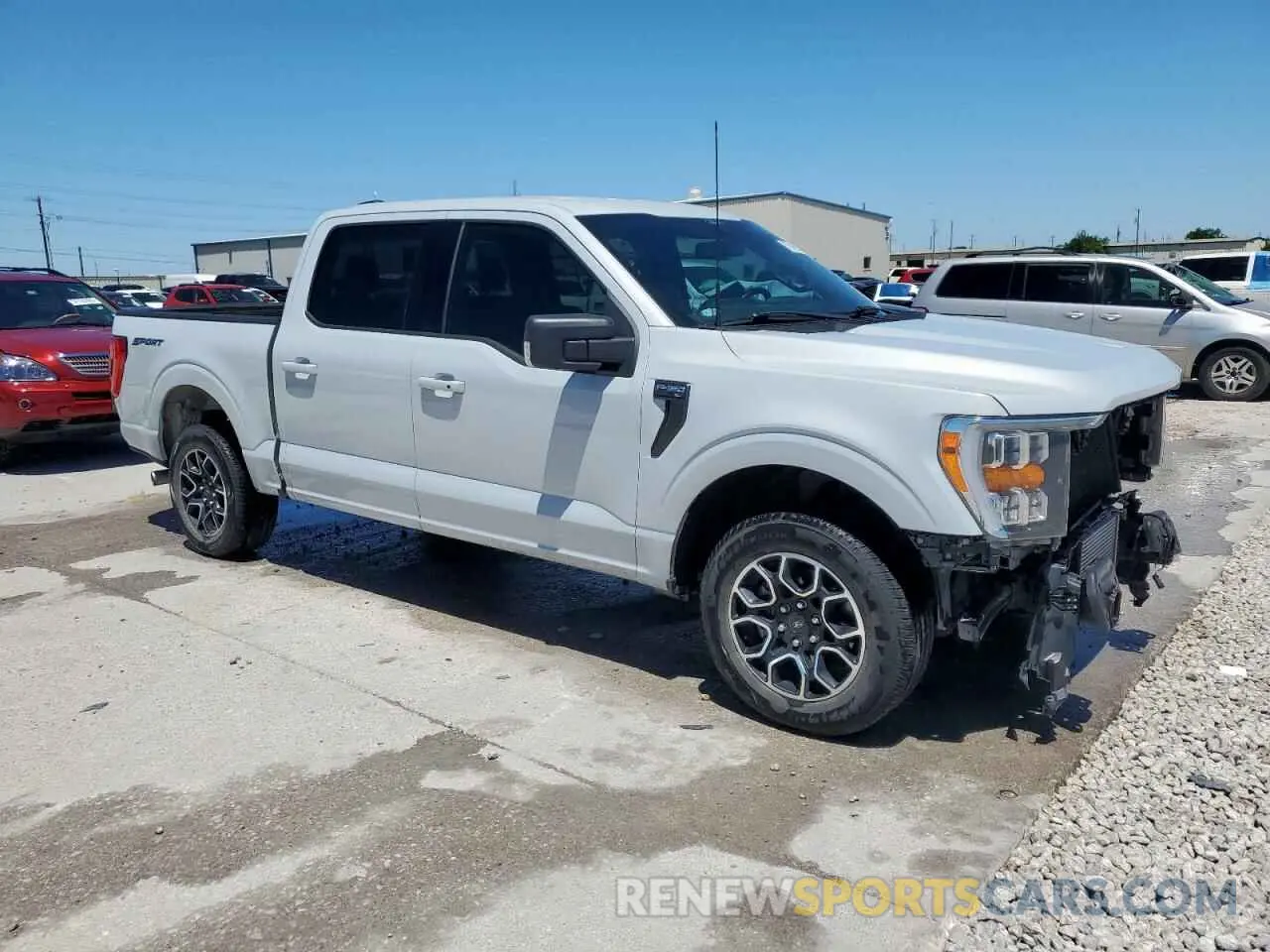 4 Photograph of a damaged car 1FTEW1CP0NKD20739 FORD F-150 2022