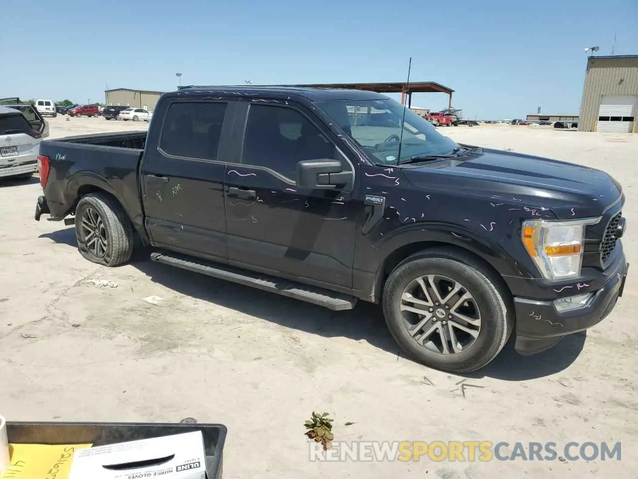 4 Photograph of a damaged car 1FTEW1CP5NKD37004 FORD F-150 2022