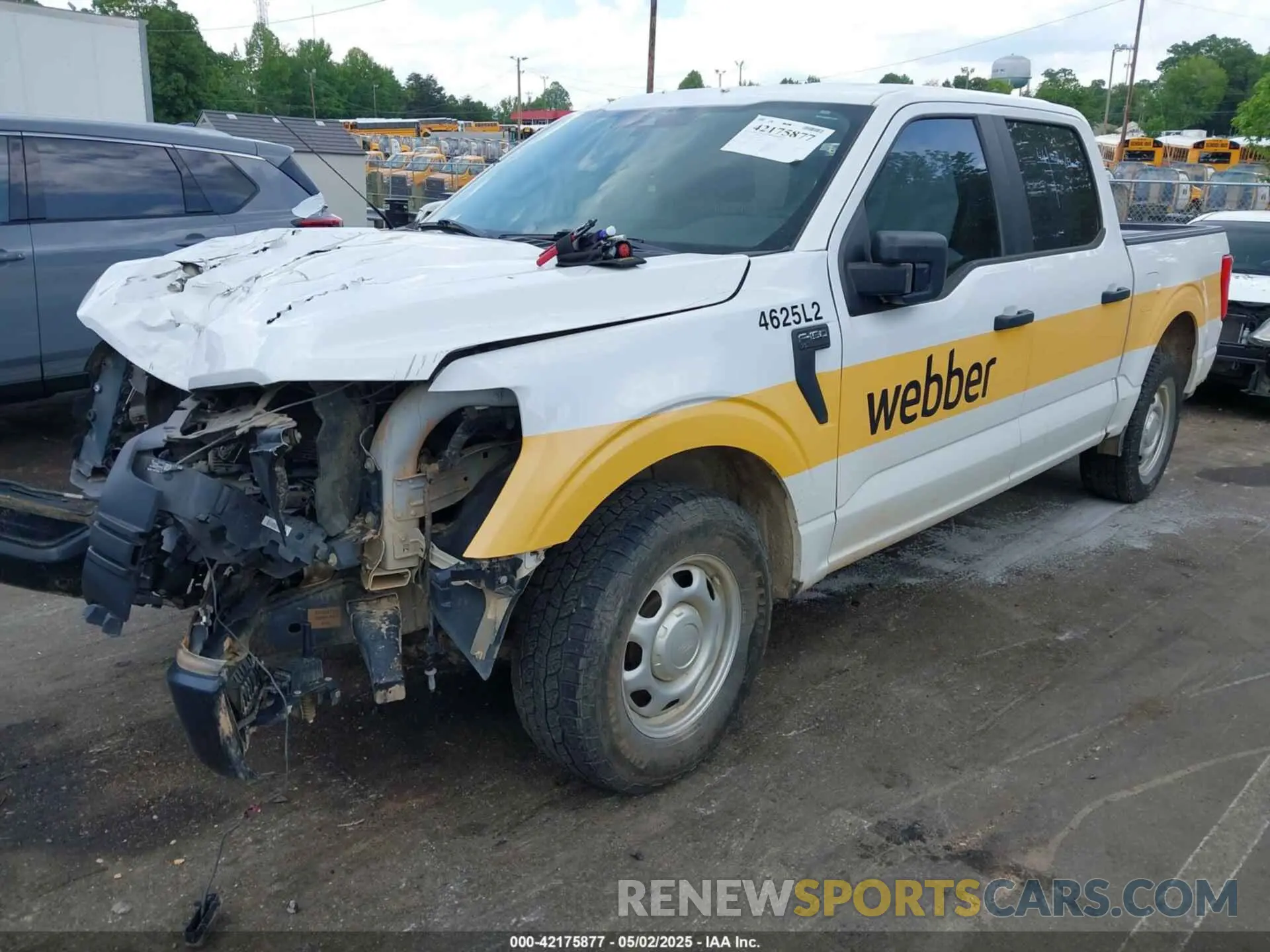 2 Photograph of a damaged car 1FTEW1CP5NKD70388 FORD F-150 2022