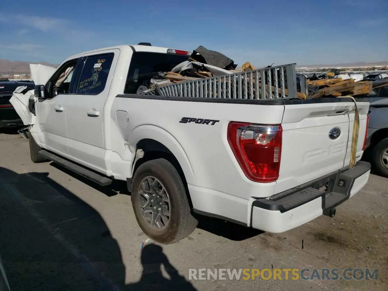 2 Photograph of a damaged car 1FTEW1CP5NKE53223 FORD F-150 2022