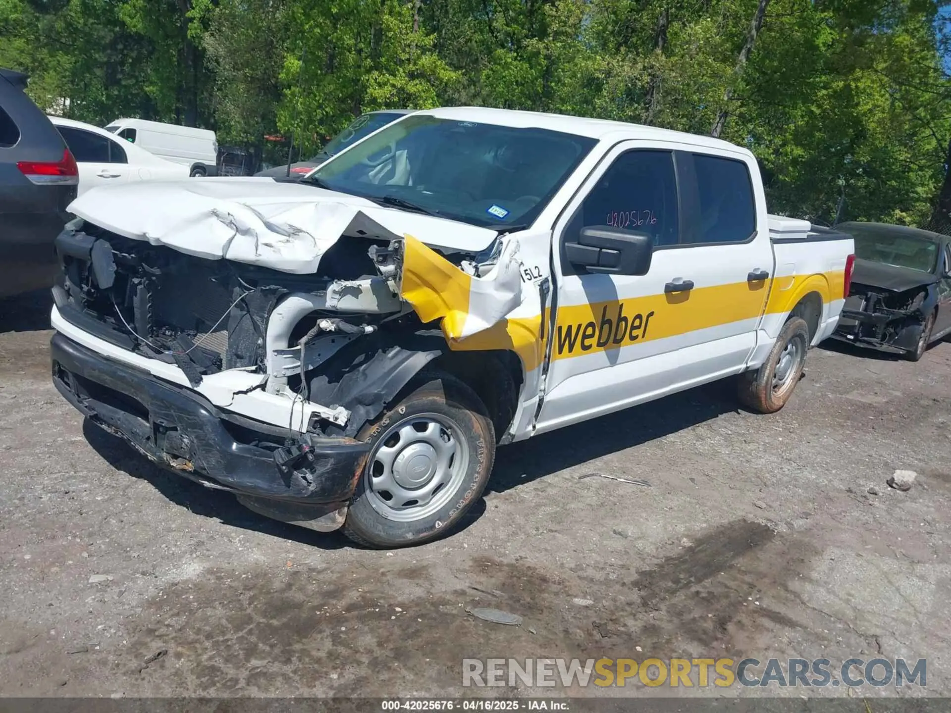 2 Photograph of a damaged car 1FTEW1CP6NKE54560 FORD F-150 2022