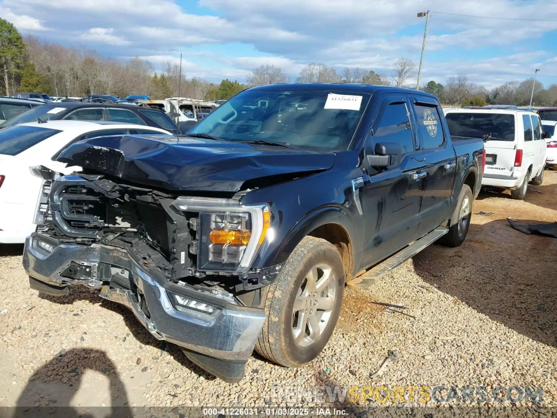 2 Photograph of a damaged car 1FTEW1CP7NKE78530 FORD F-150 2022