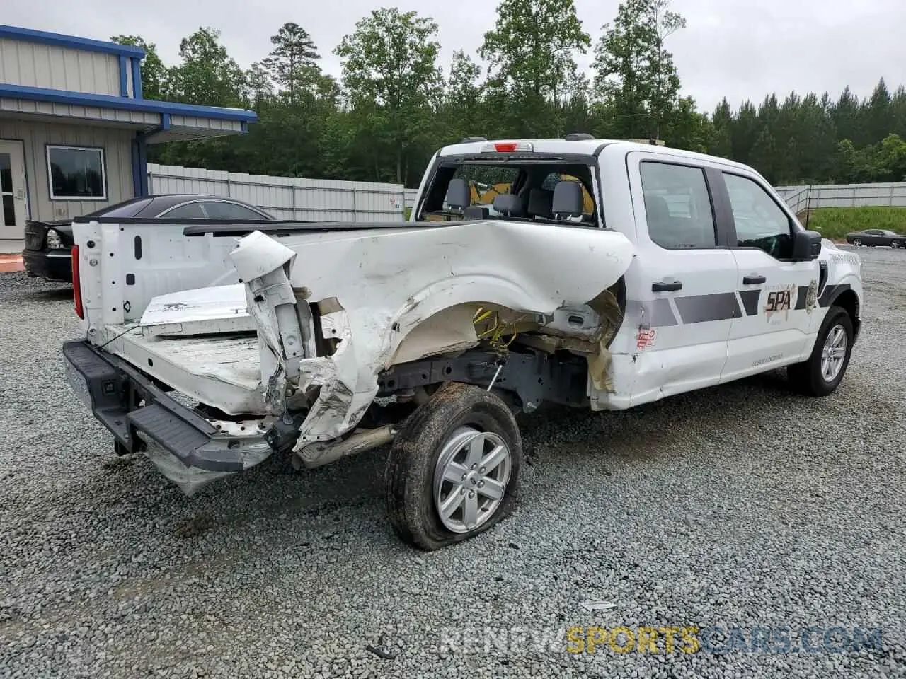 3 Photograph of a damaged car 1FTEW1CP8NFA73625 FORD F-150 2022