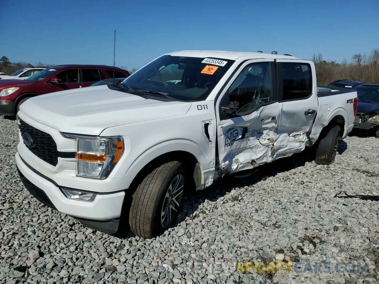 1 Photograph of a damaged car 1FTEW1CP8NKD32248 FORD F-150 2022
