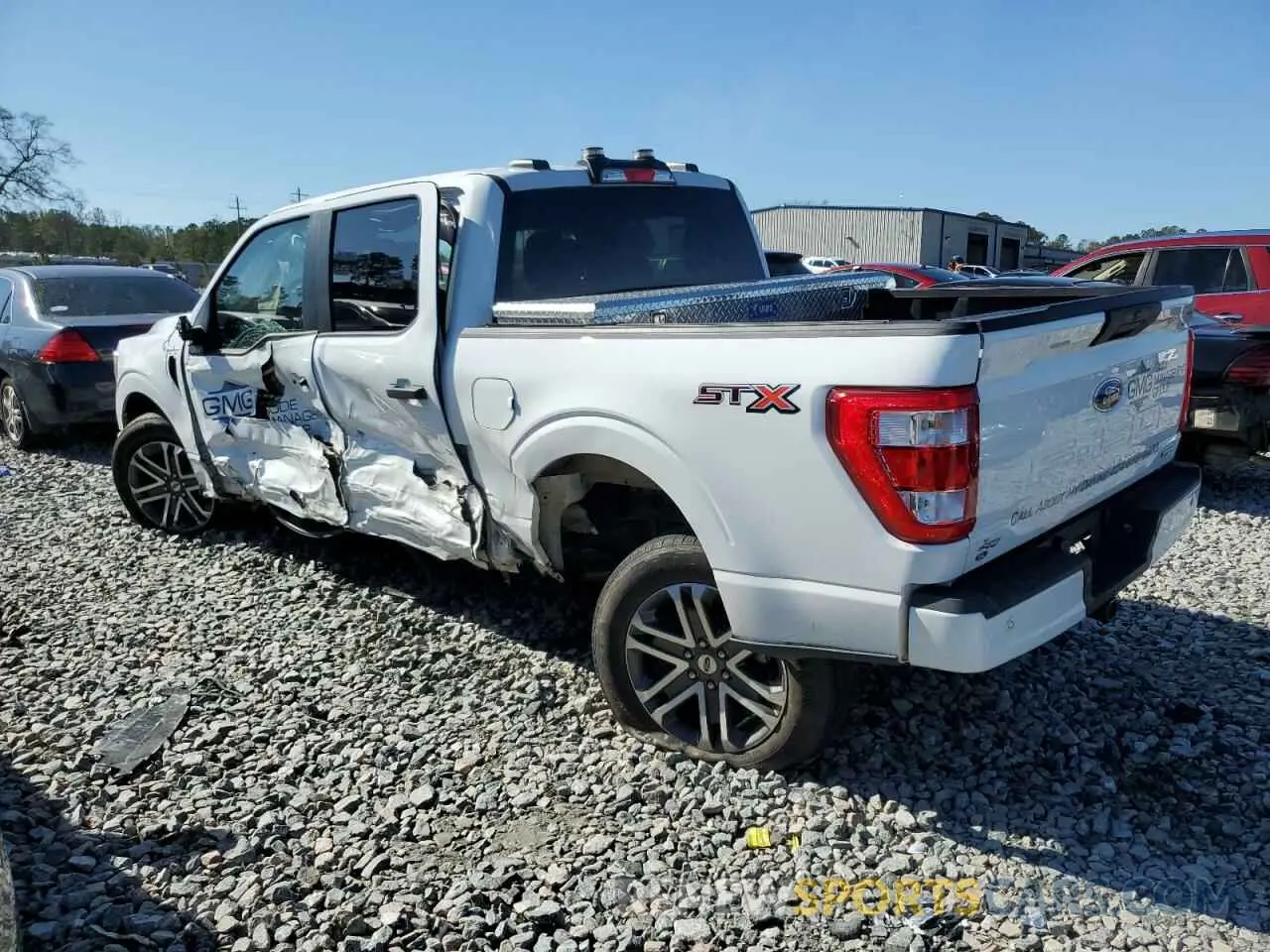 2 Photograph of a damaged car 1FTEW1CP8NKD32248 FORD F-150 2022