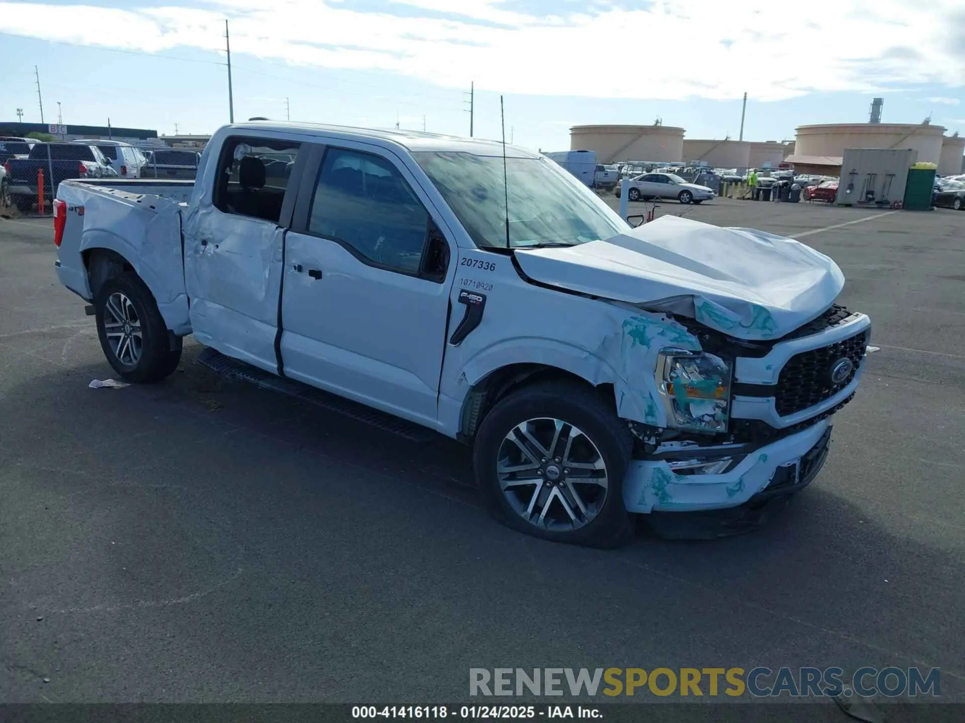 1 Photograph of a damaged car 1FTEW1CPXNKD77711 FORD F-150 2022