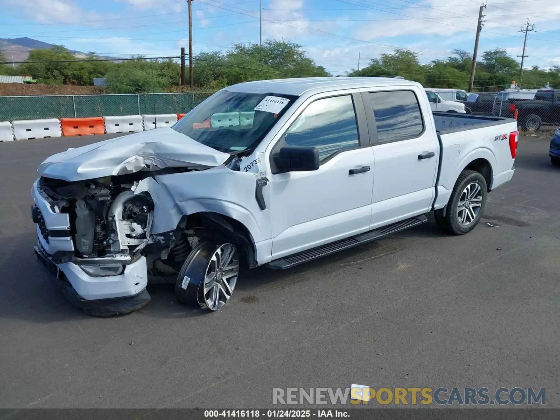 2 Photograph of a damaged car 1FTEW1CPXNKD77711 FORD F-150 2022
