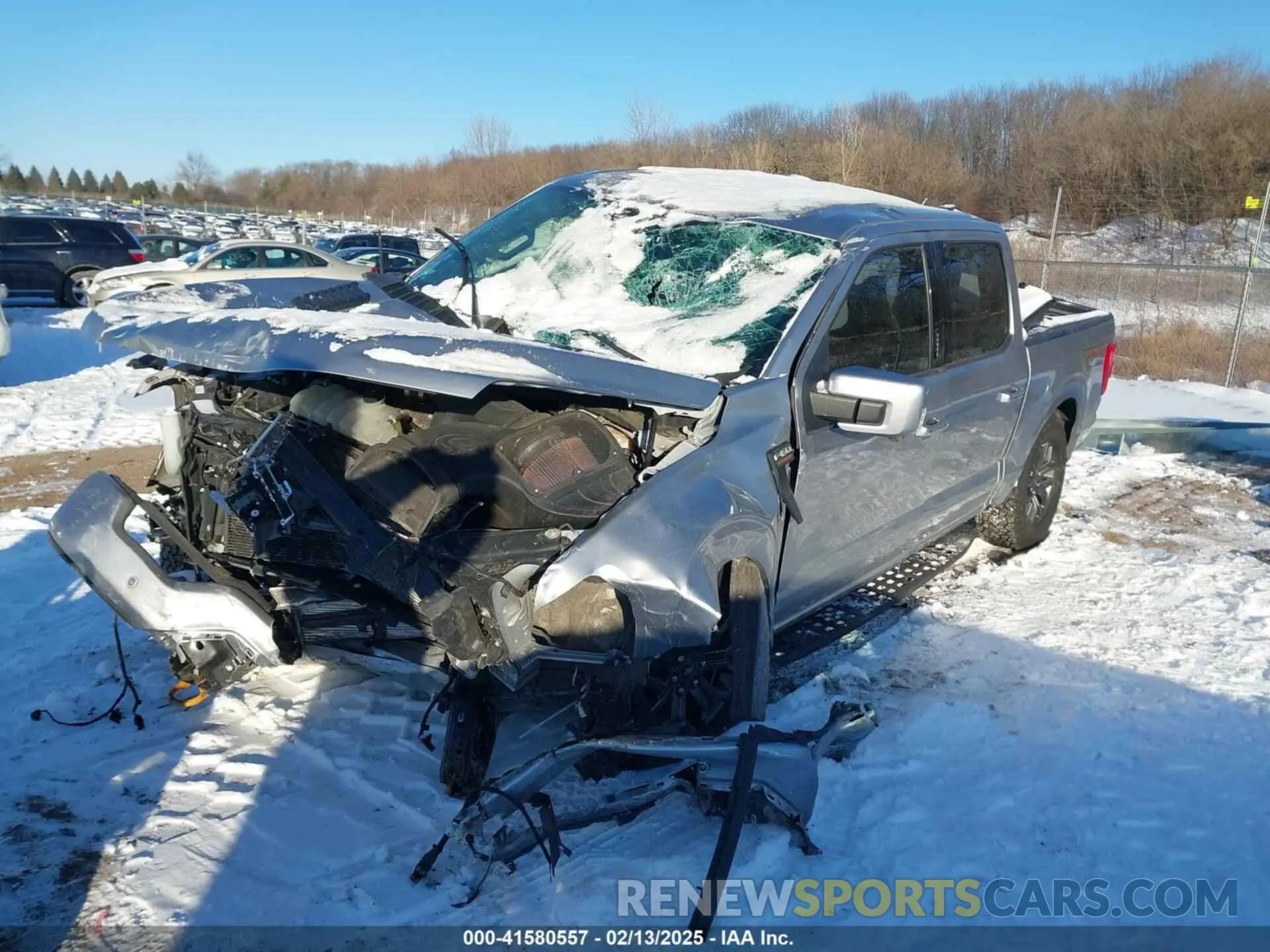 2 Photograph of a damaged car 1FTEW1E81NFA62939 FORD F-150 2022