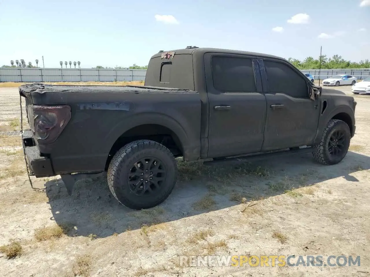 3 Photograph of a damaged car 1FTEW1E81NFA72113 FORD F-150 2022