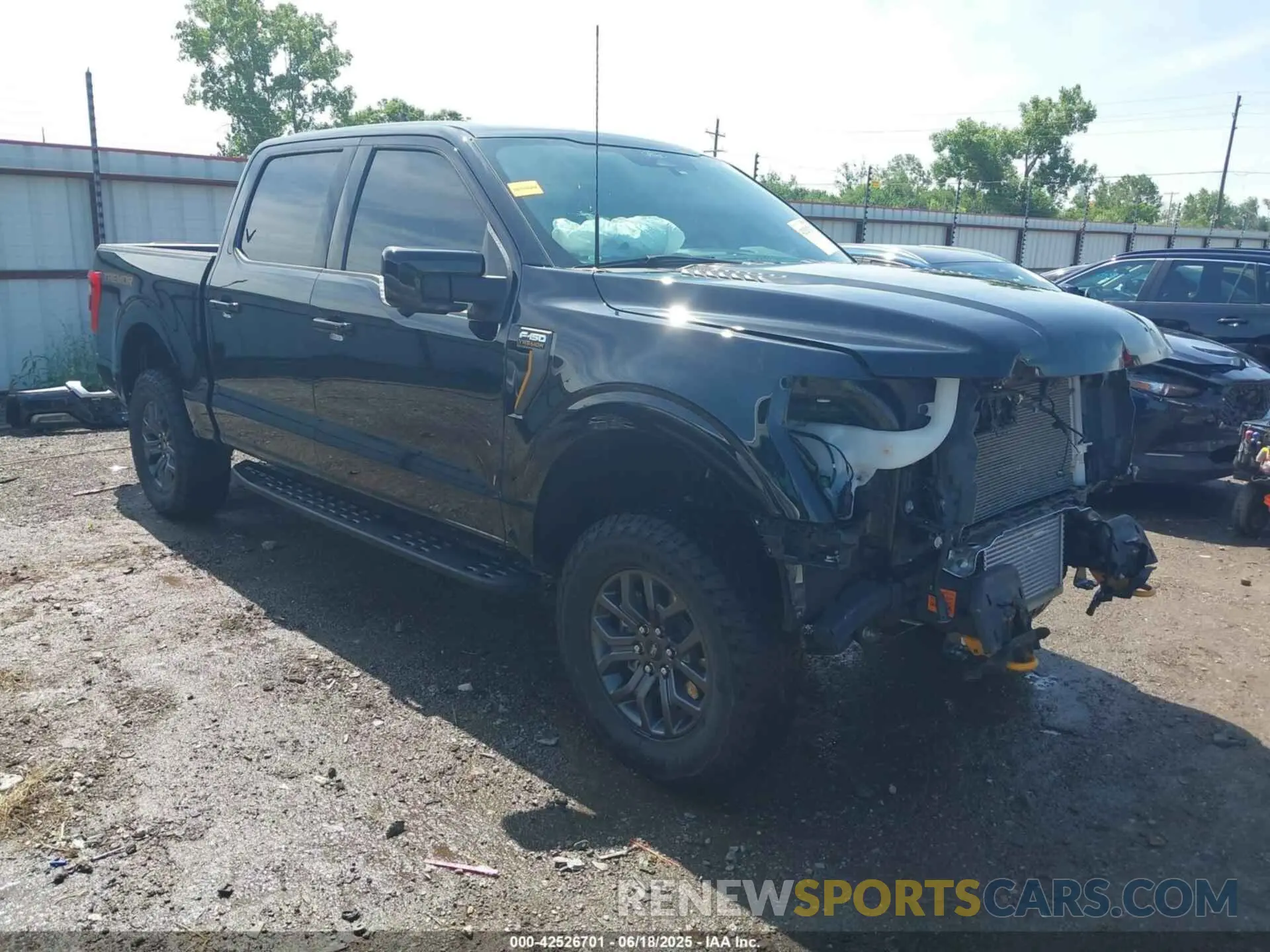 1 Photograph of a damaged car 1FTEW1E83NFB98179 FORD F-150 2022